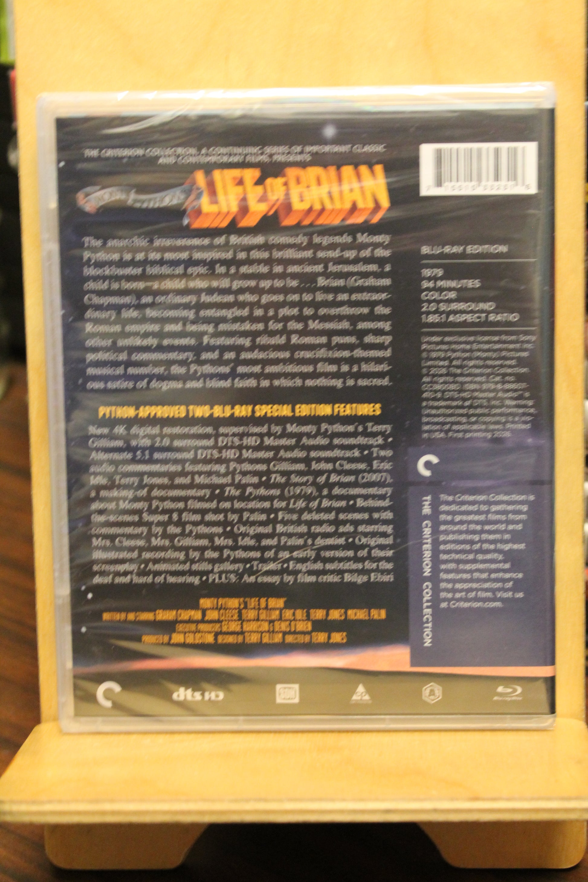 Life of Brian Blu-ray