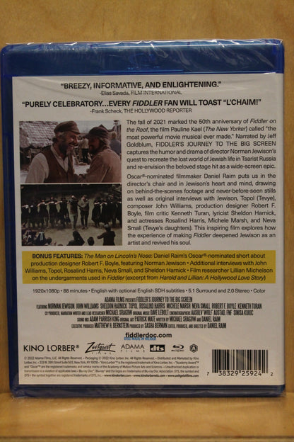Fiddler's Journey to the Big Screen Blu-ray