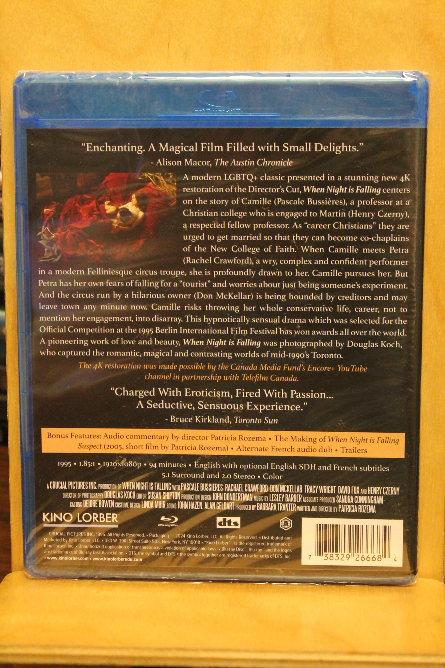 When Night Is Falling Blu-ray