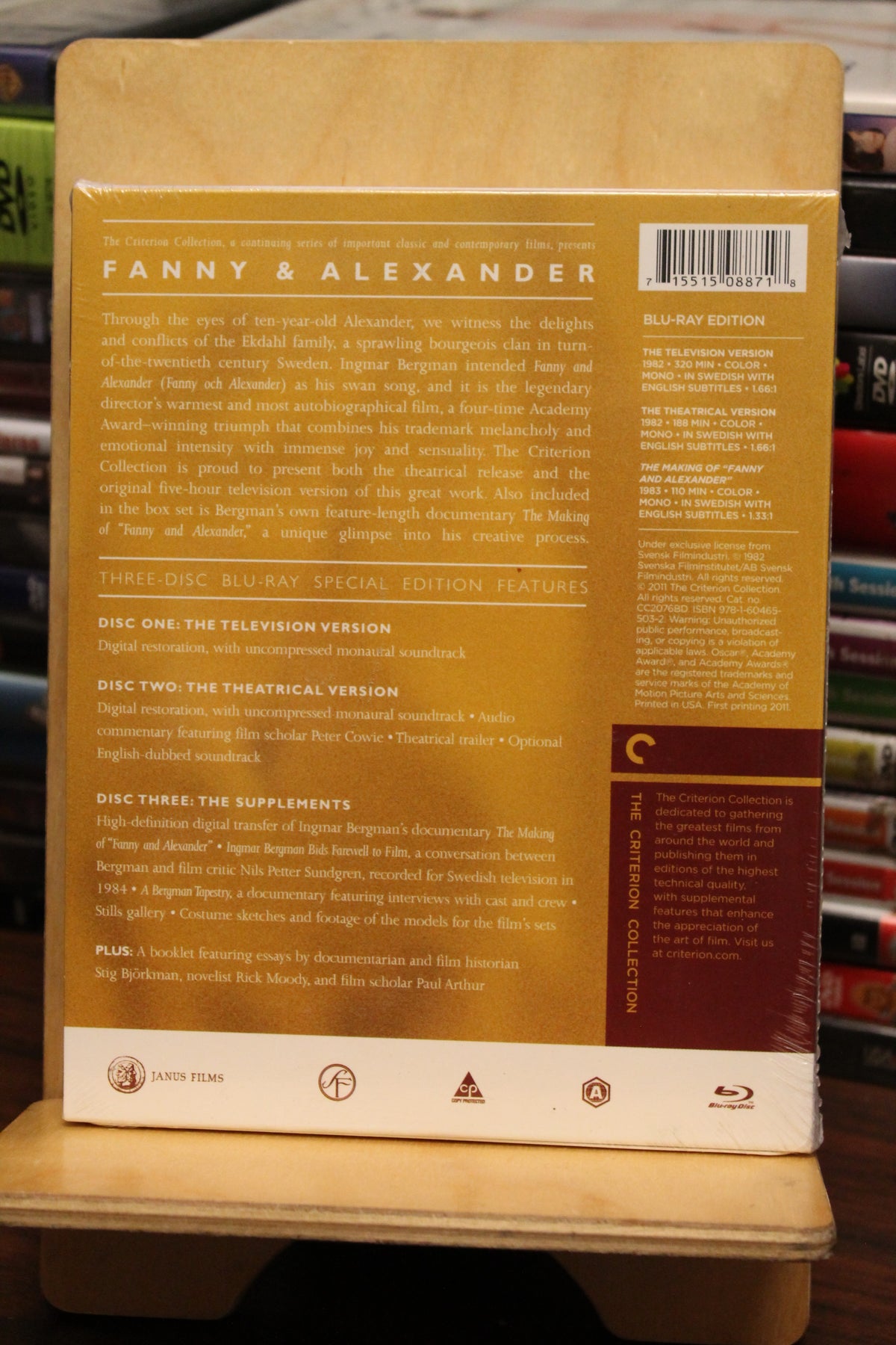 Fanny and Alexander Blu-ray