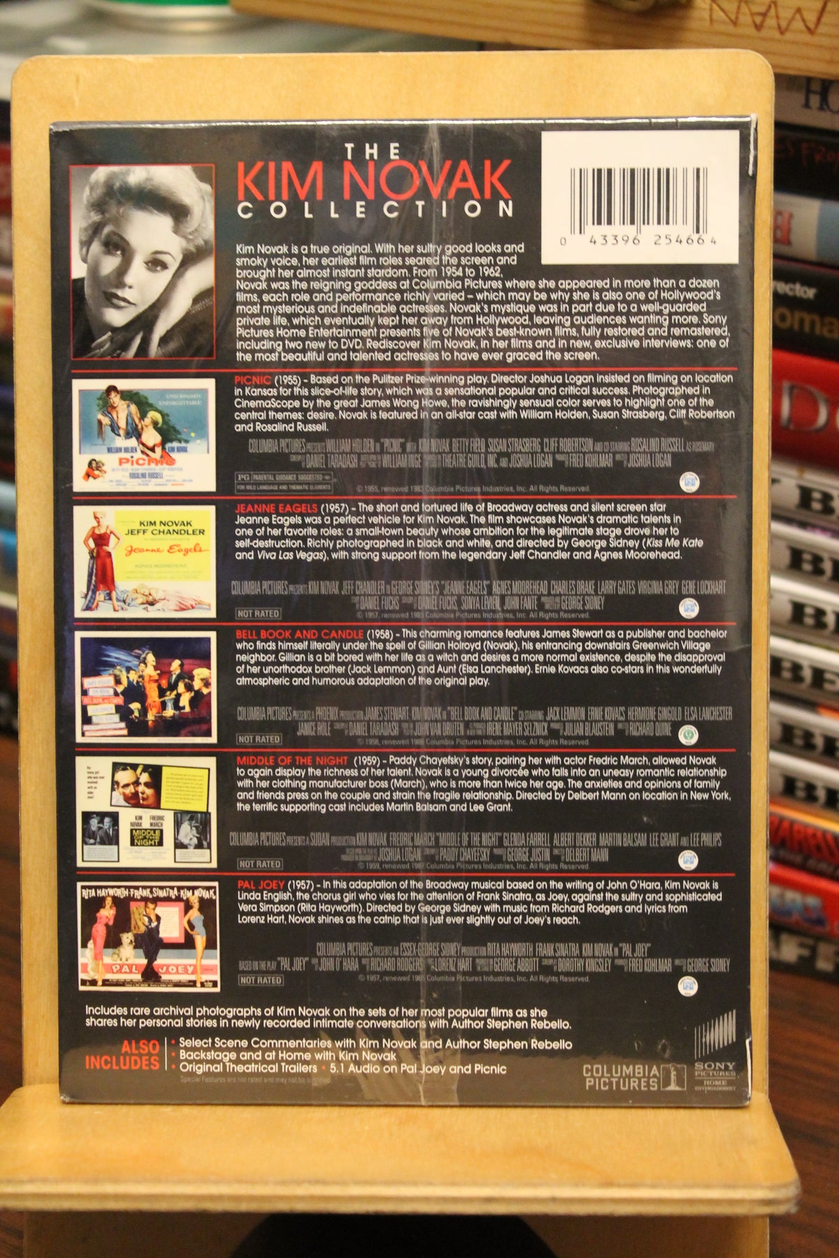 The Kim Novak Collection DVD