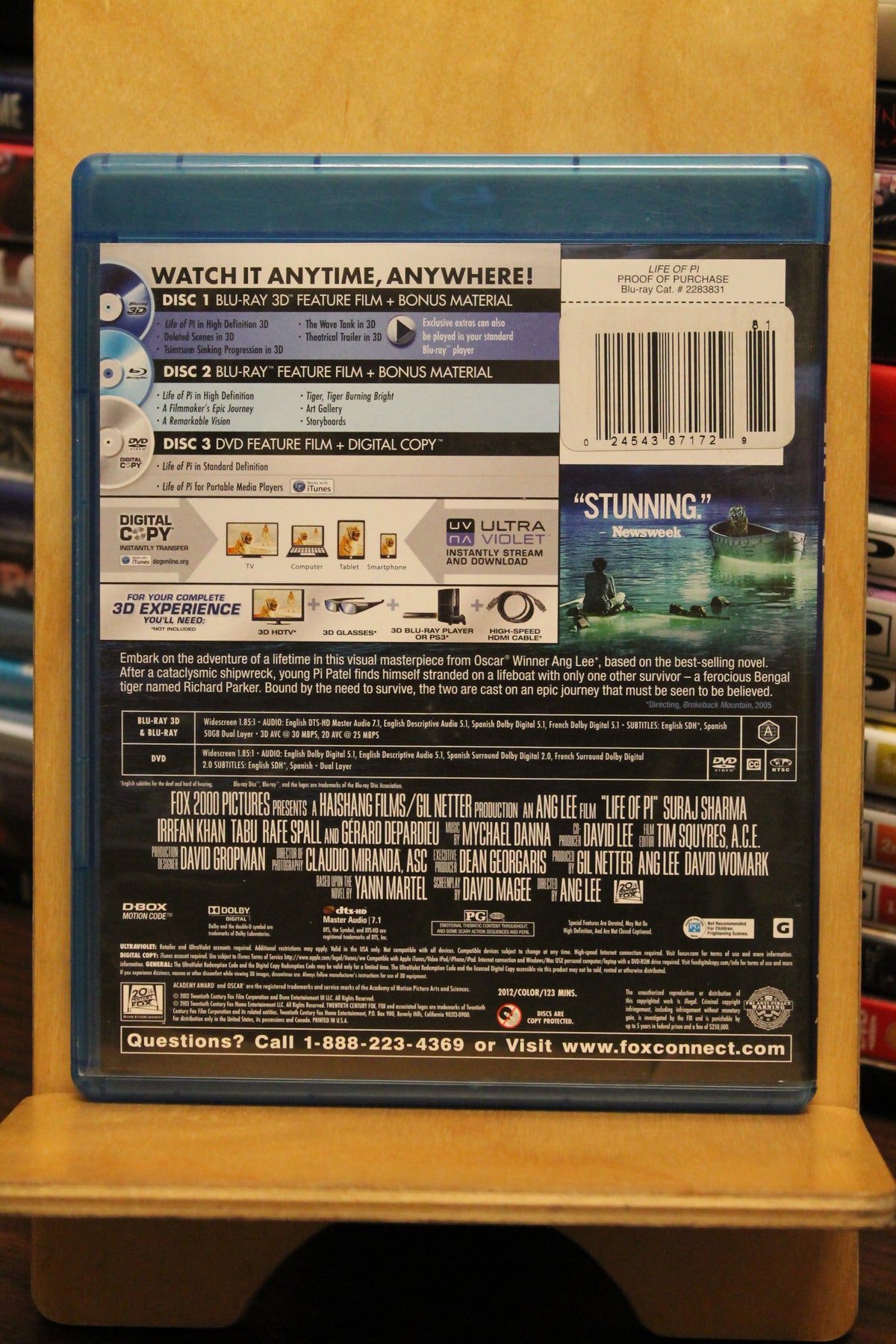 Life of Pi Blu-ray