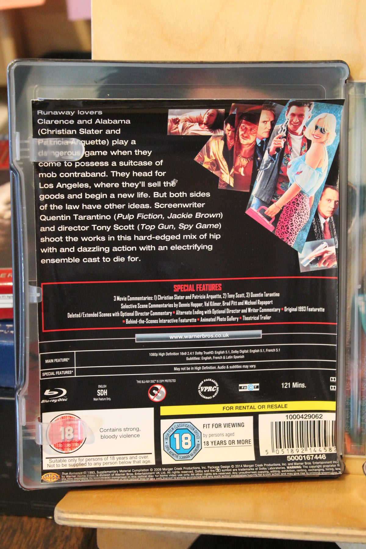 True Romance Blu-ray