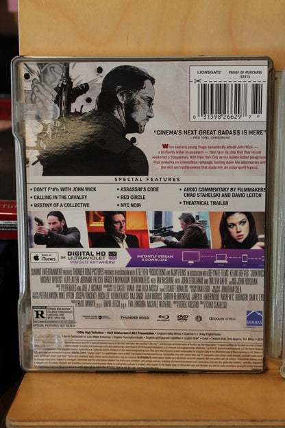 John Wick Blu-ray