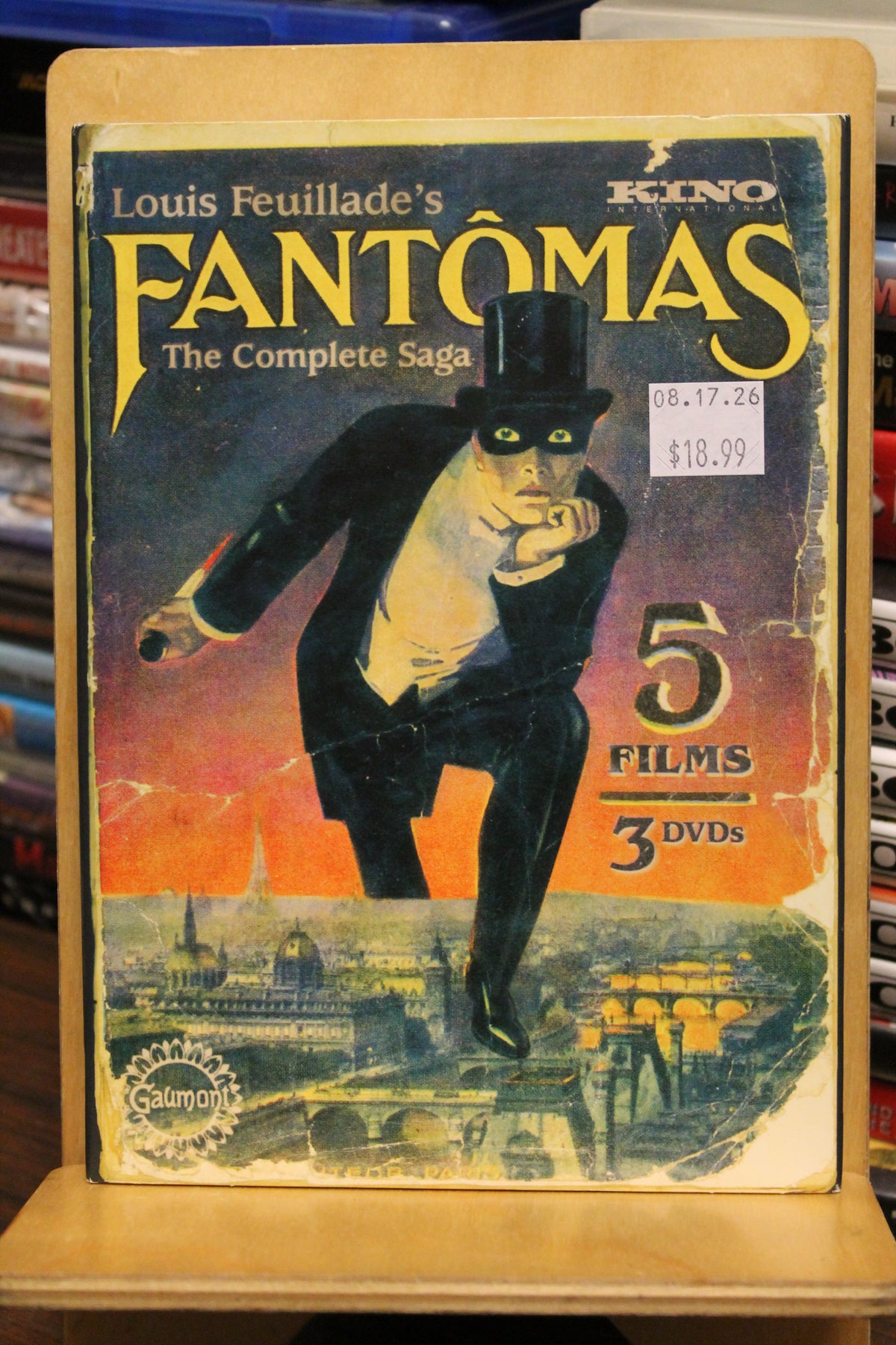 Fantômas: The Complete Saga DVD