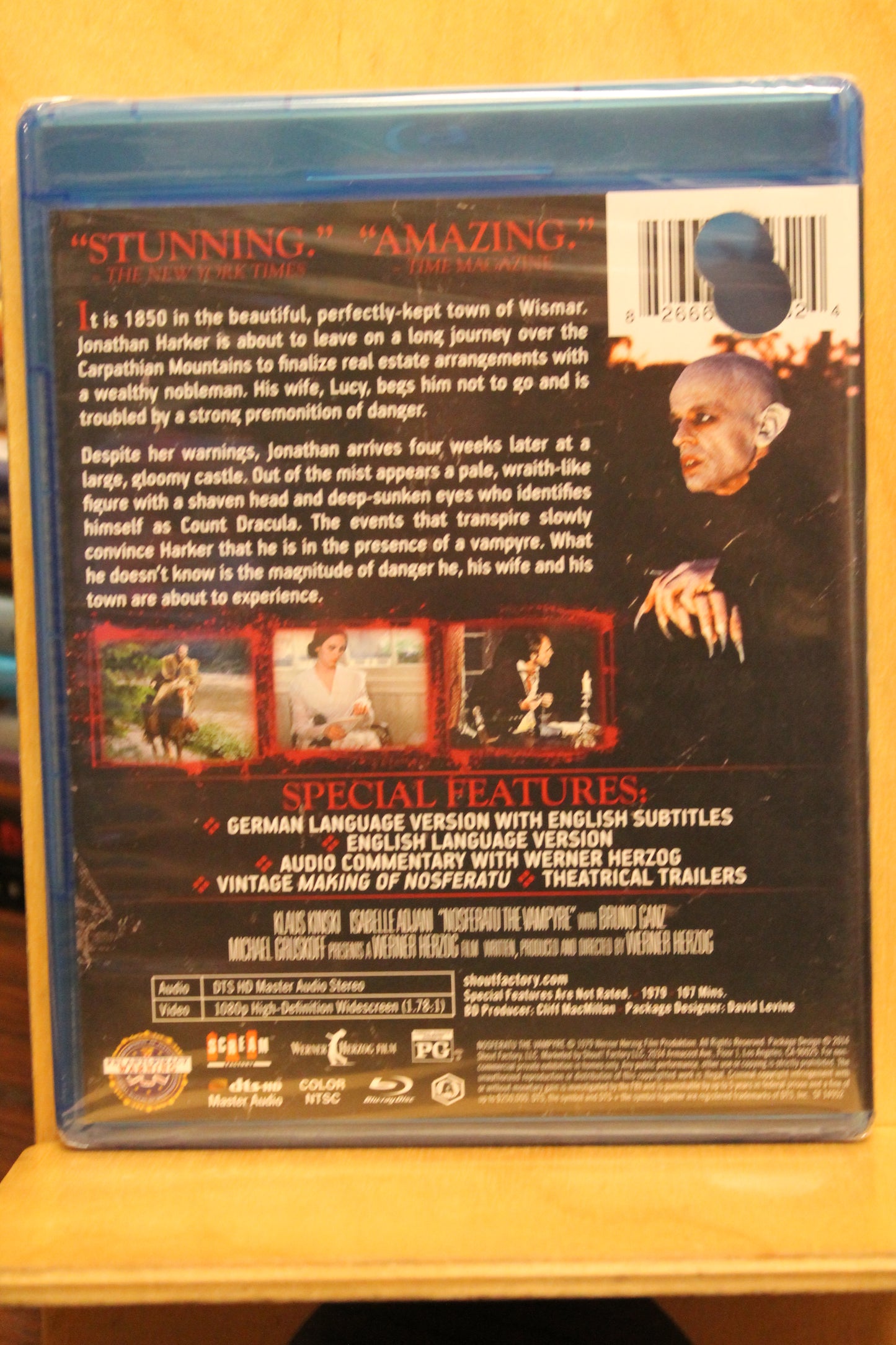 Nosferatu the Vampyre Blu-ray