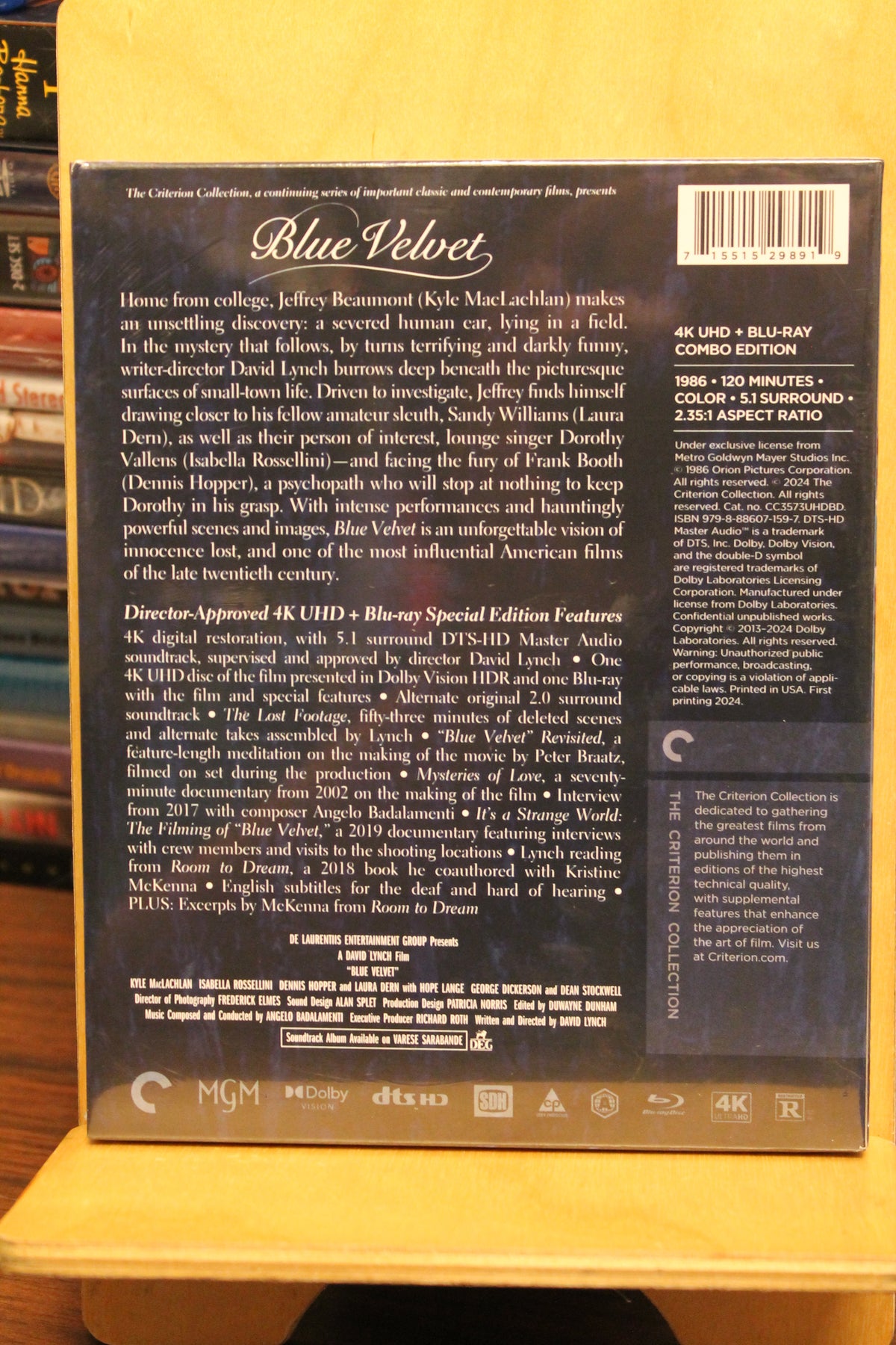 Blue Velvet 4K UHD