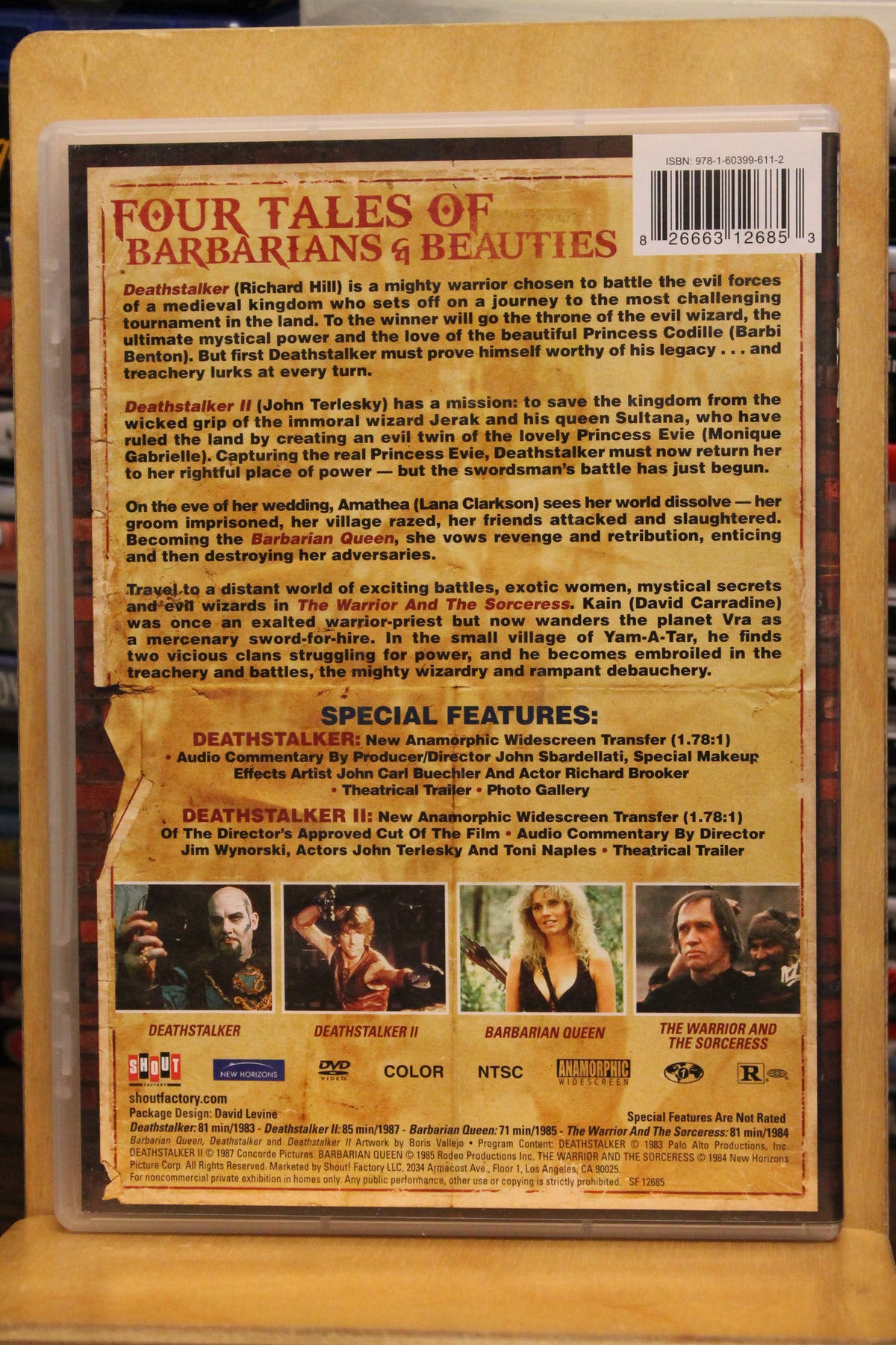 Sword and Sorcery Collection DVD