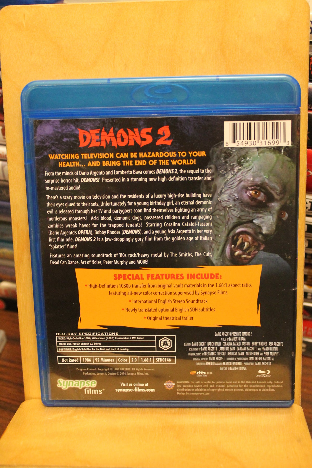 Demons 2 Blu-ray