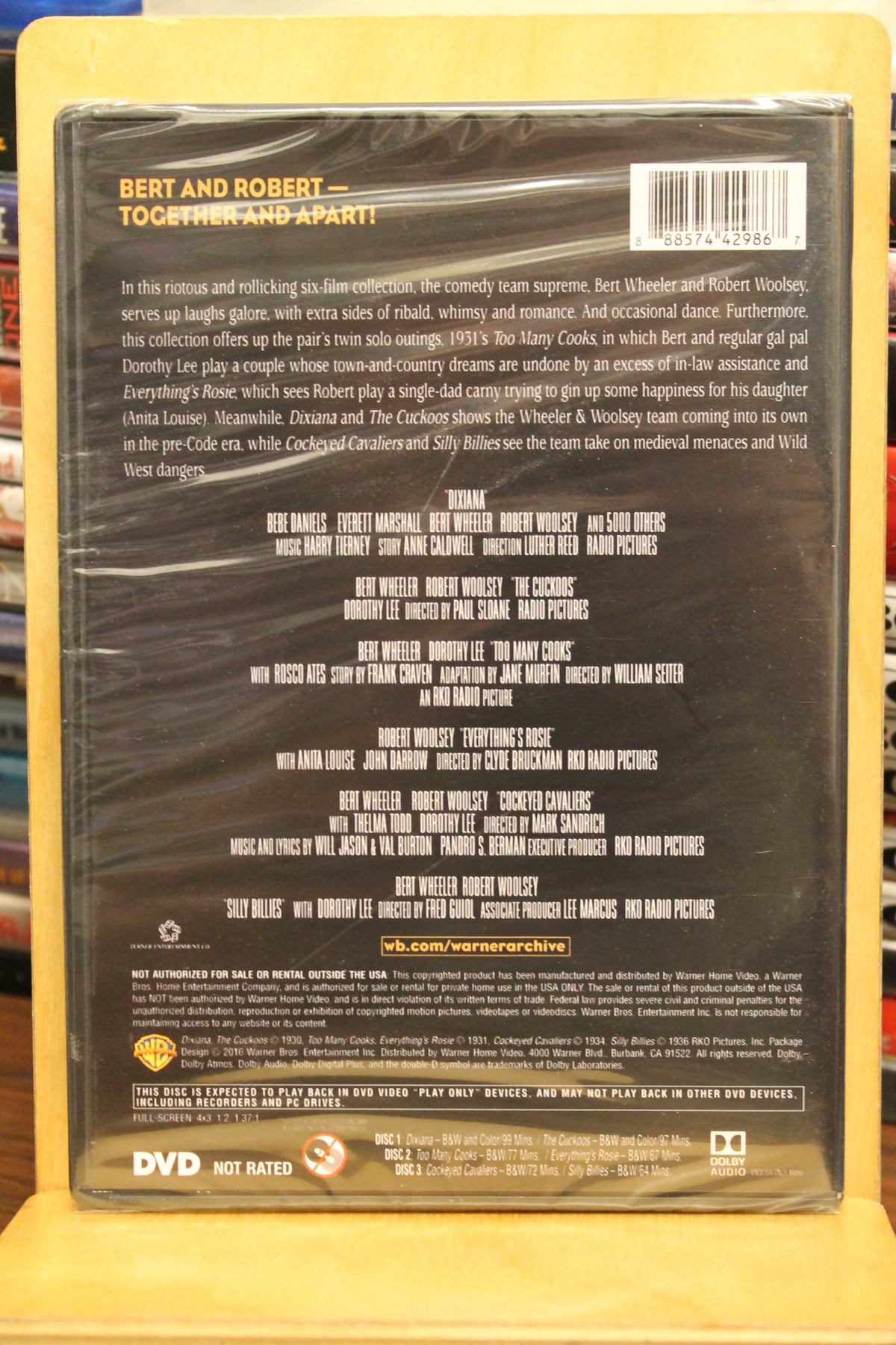 Wheeler & Woolsey: RKO Comedy Classics Collection Volume 2 DVD