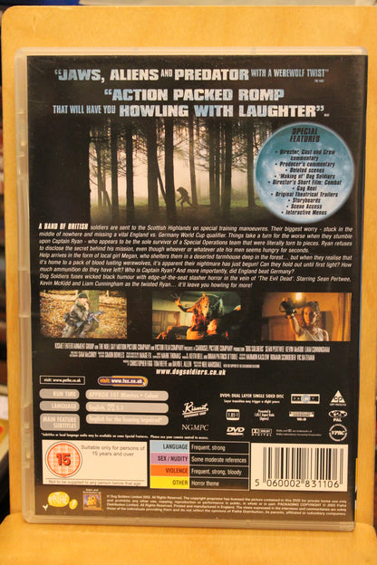 Dog Soldiers DVD