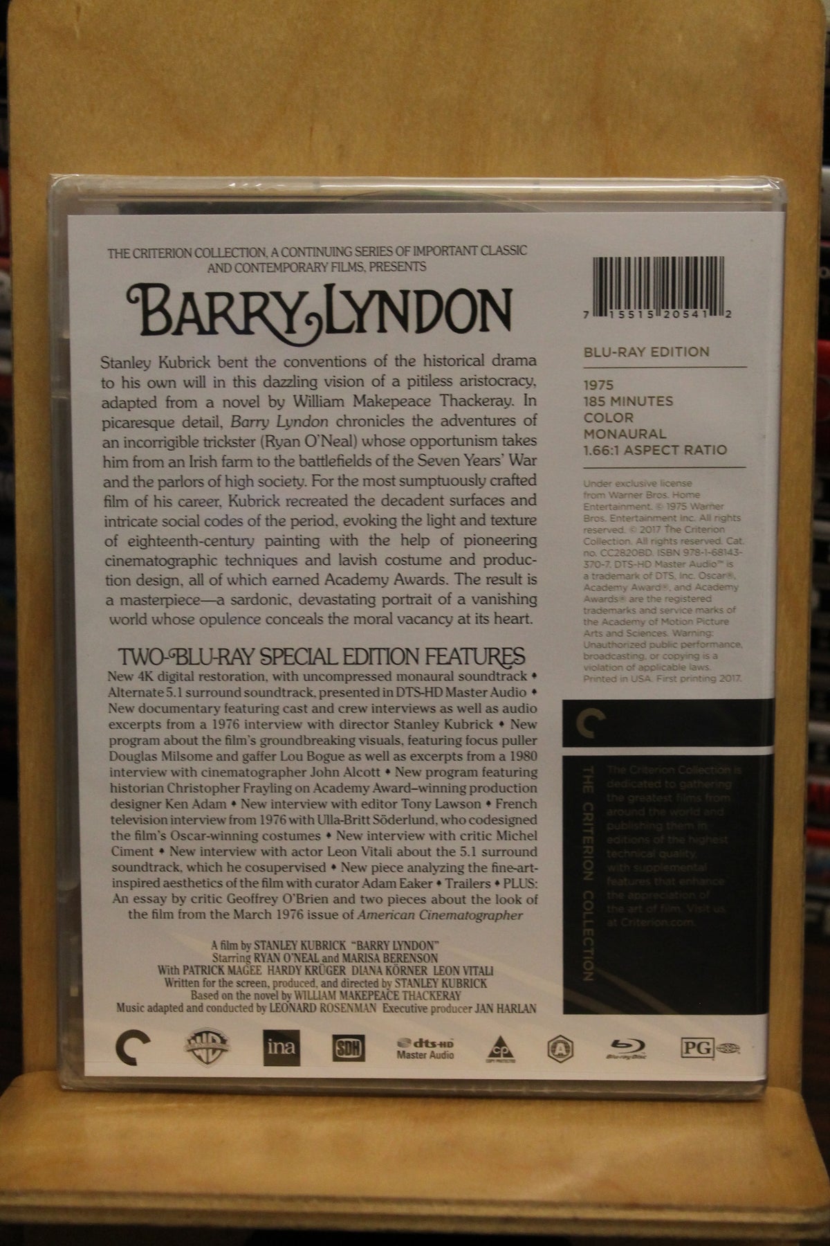 Barry Lyndon Blu-ray