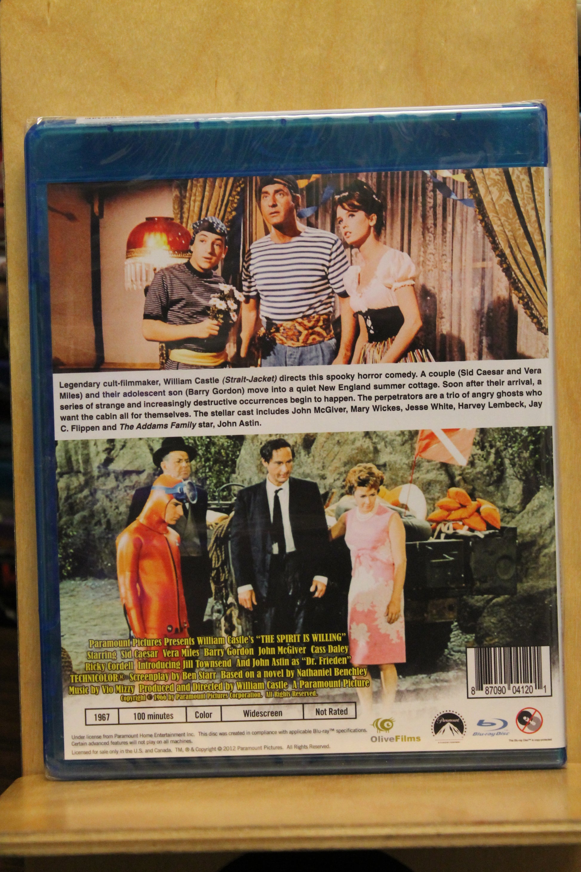 The Spirit Is Willing Blu-ray