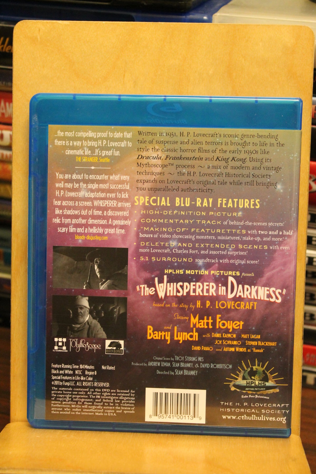 The Whisperer in Darkness Blu-ray