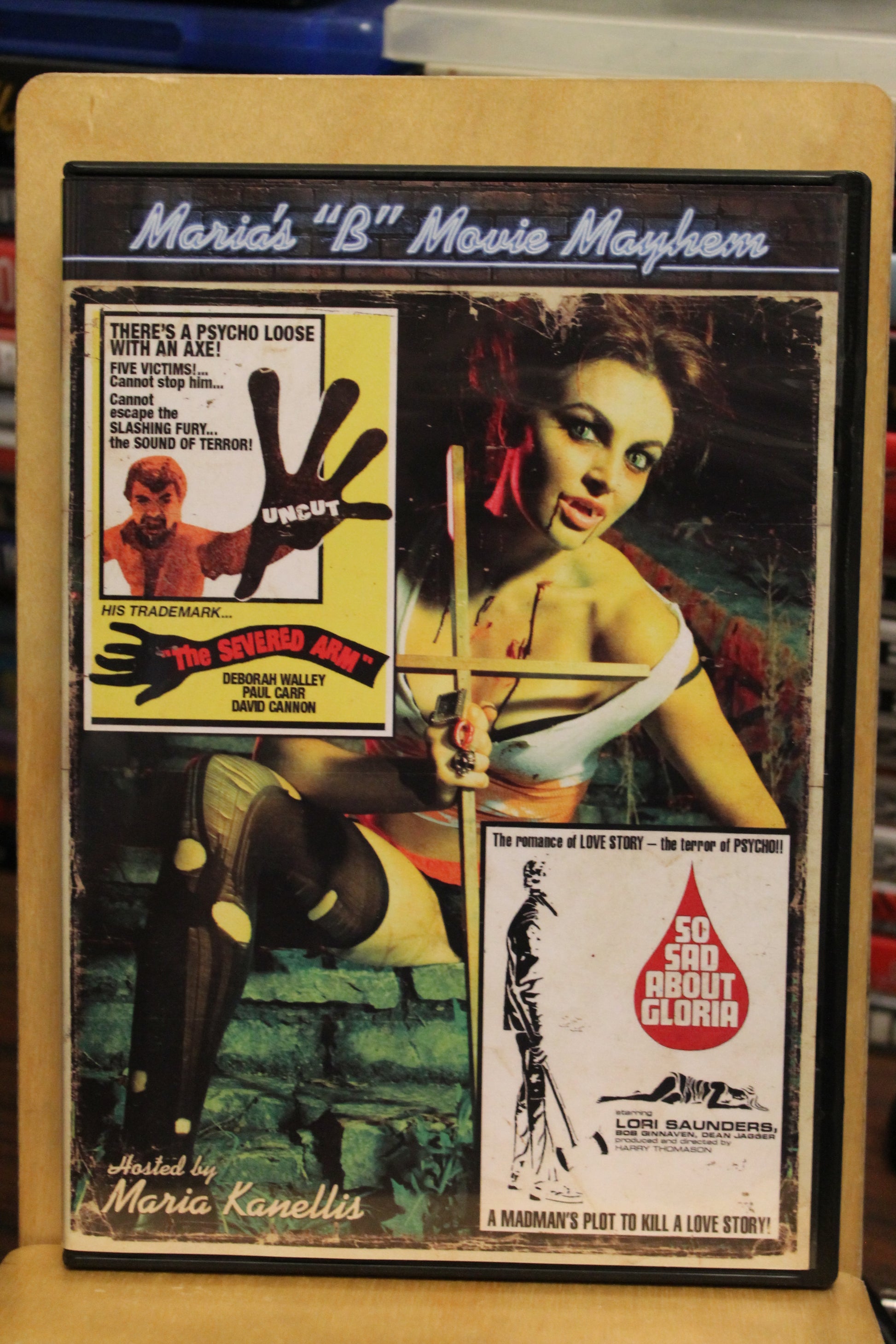 Maria's "B" Movie Mayhem DVD