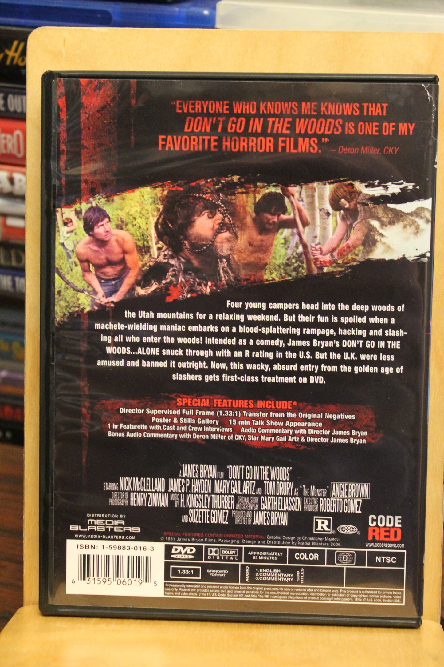 Don't Go in the Woods DVD