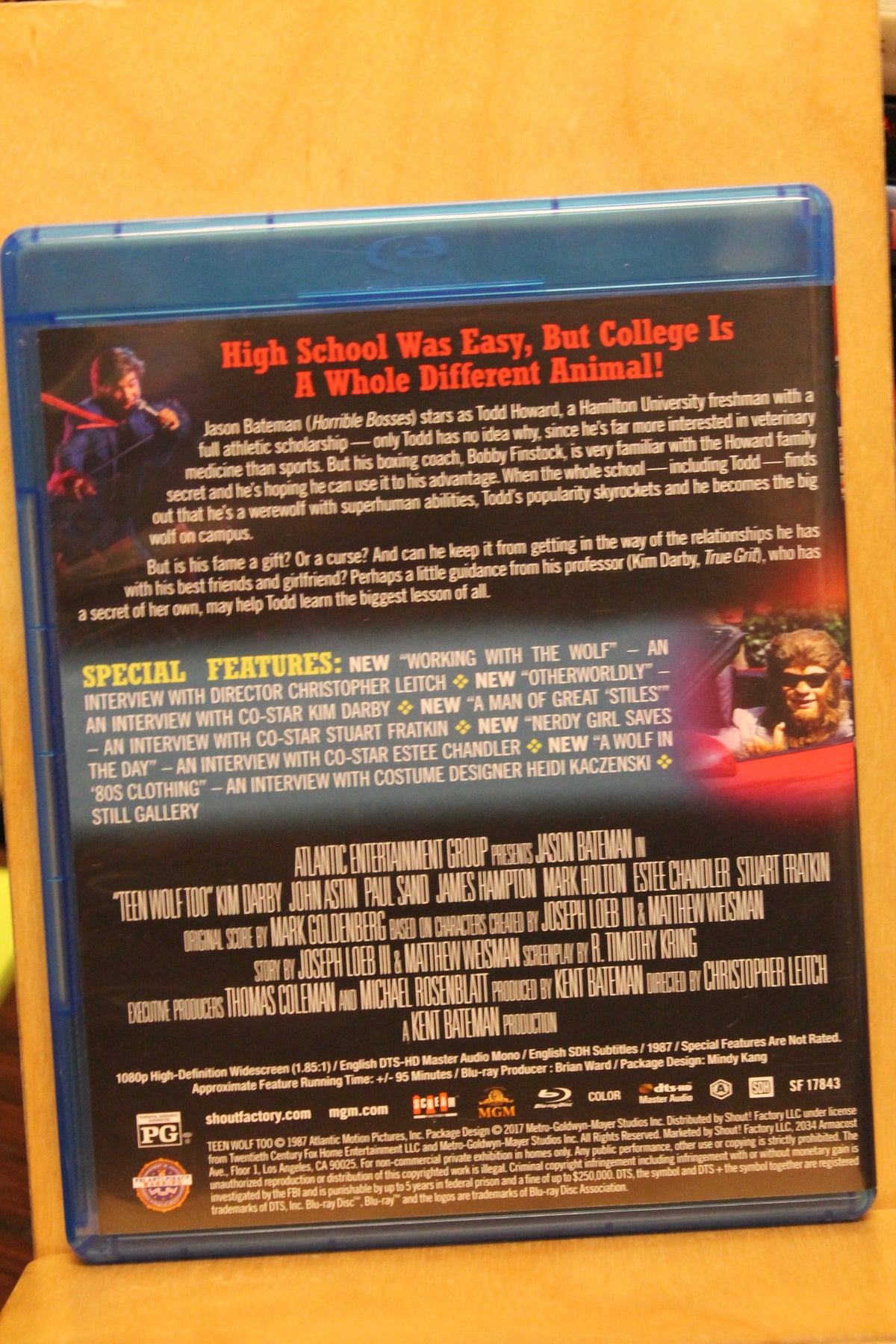 Teen Wolf Too Blu-ray