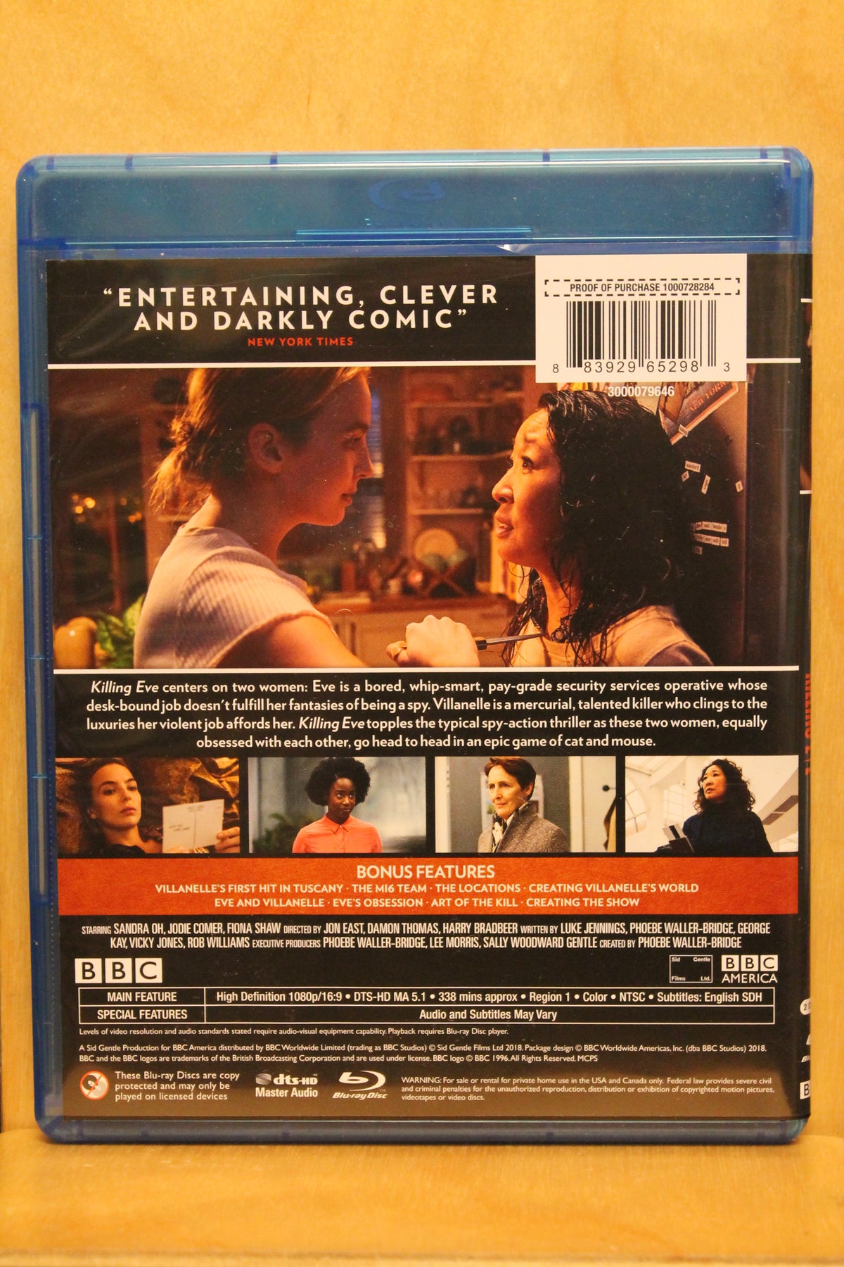 Killing Eve Blu-ray