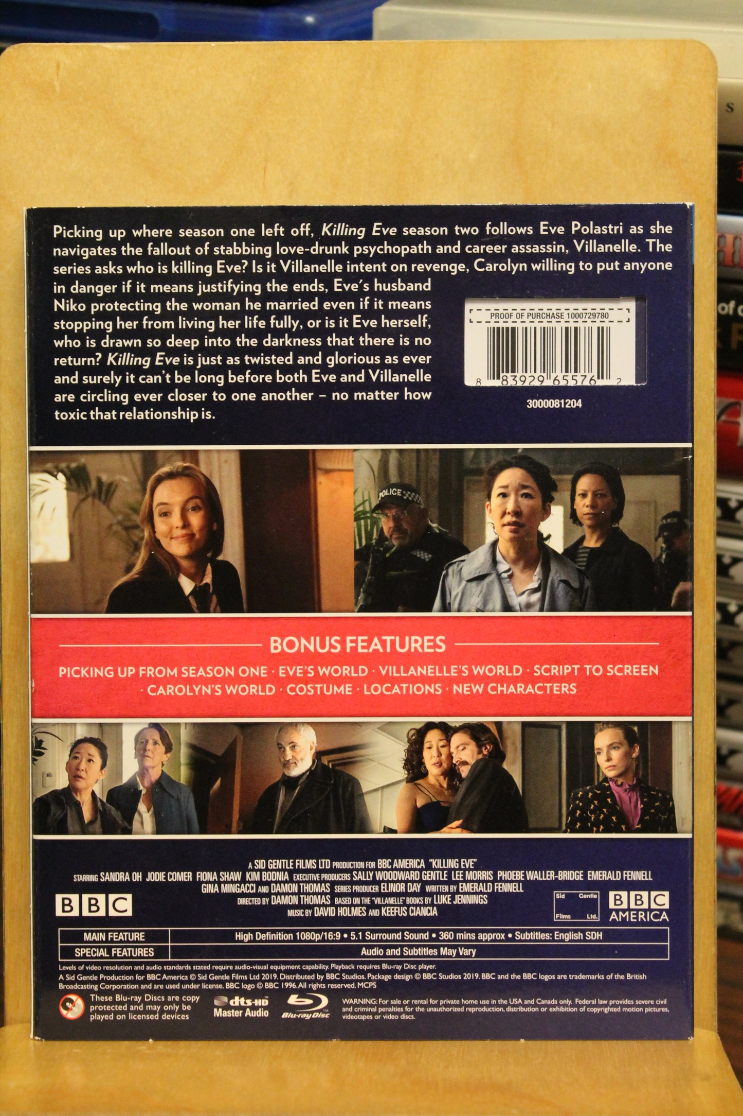 Killing Eve: Season Two Blu-ray