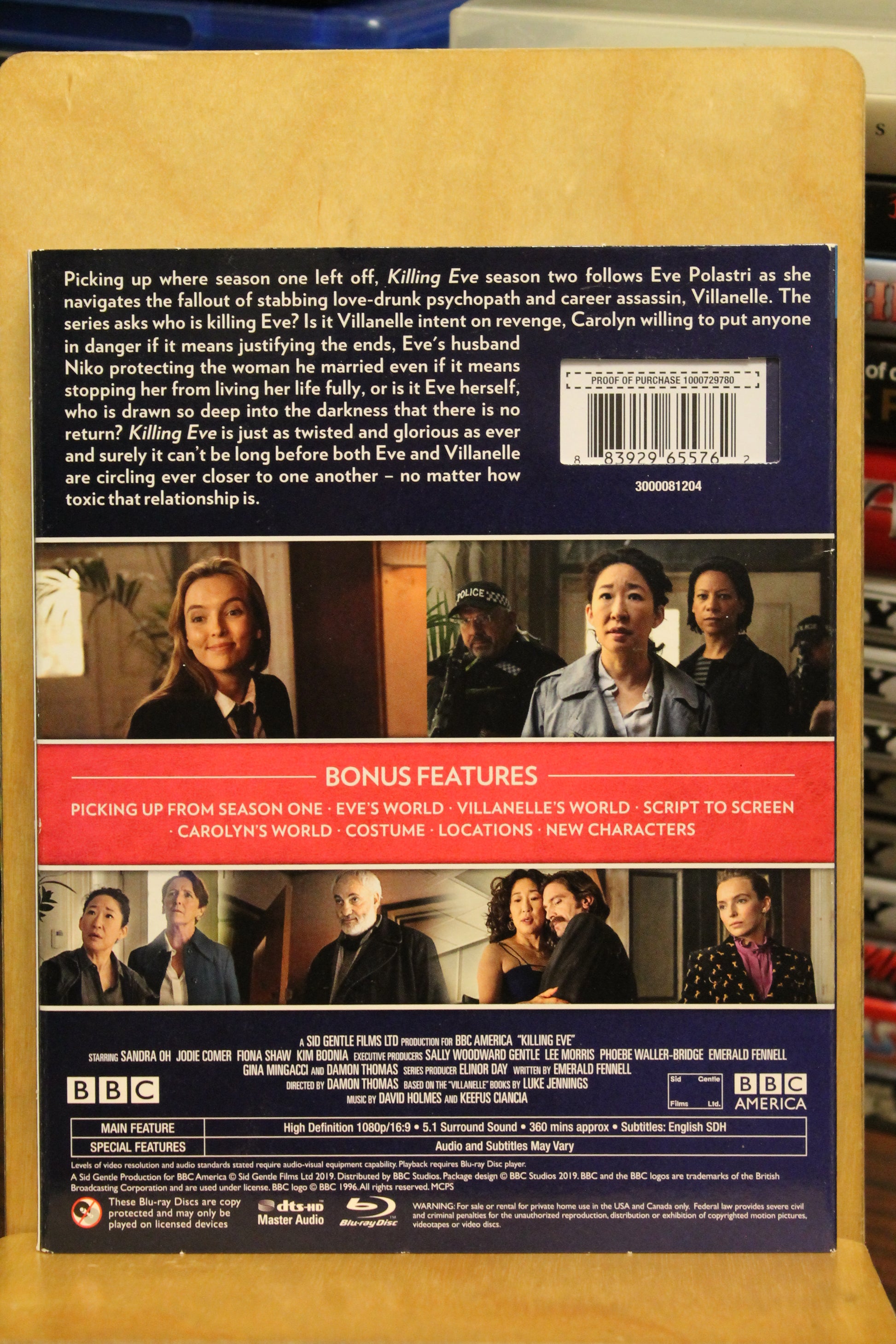 Killing Eve: Season Two Blu-ray