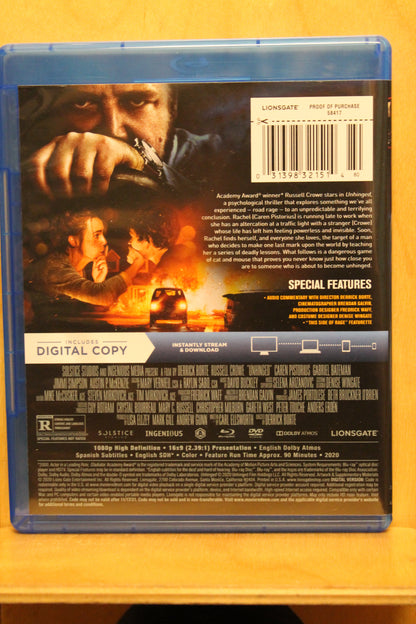 Unhinged Blu-ray