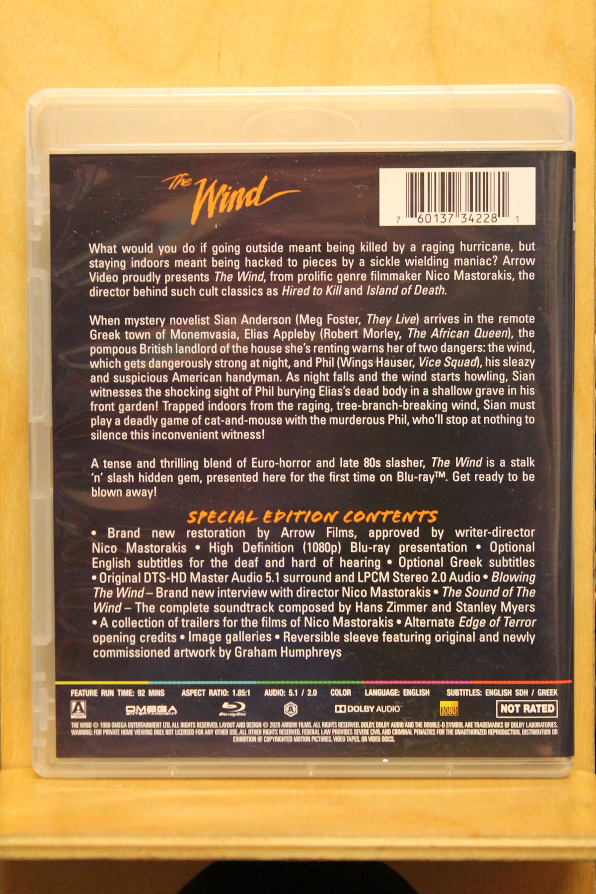 The Wind Blu-ray