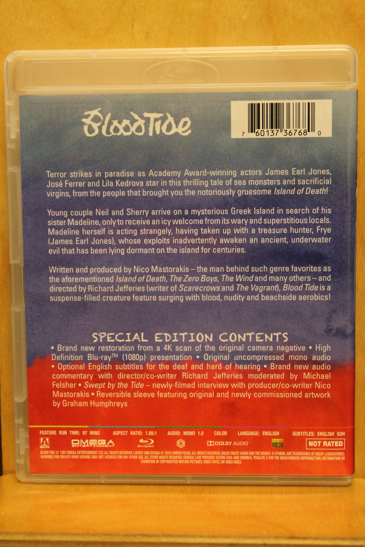 Blood Tide Blu-ray