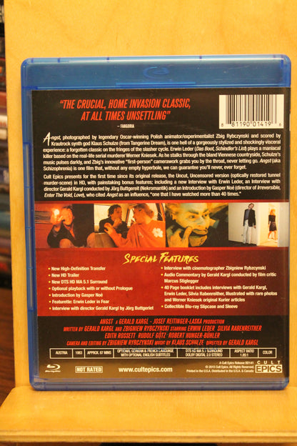 Angst Blu-ray
