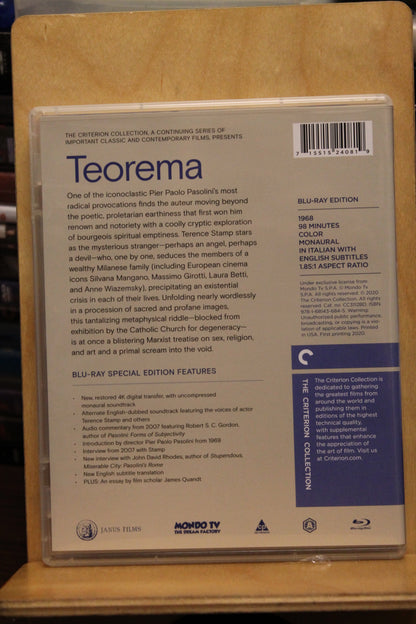 Theorem Blu-ray