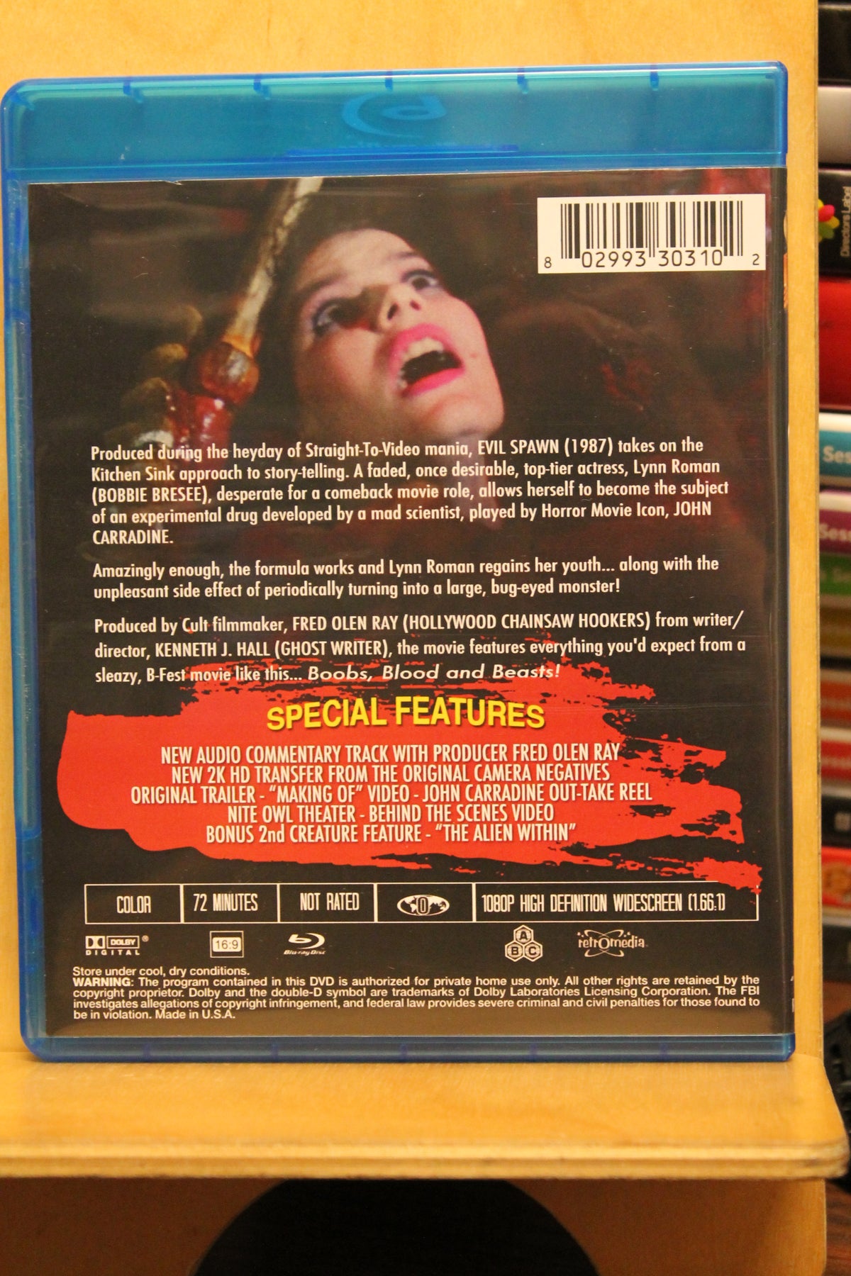 Evil Spawn Blu-ray