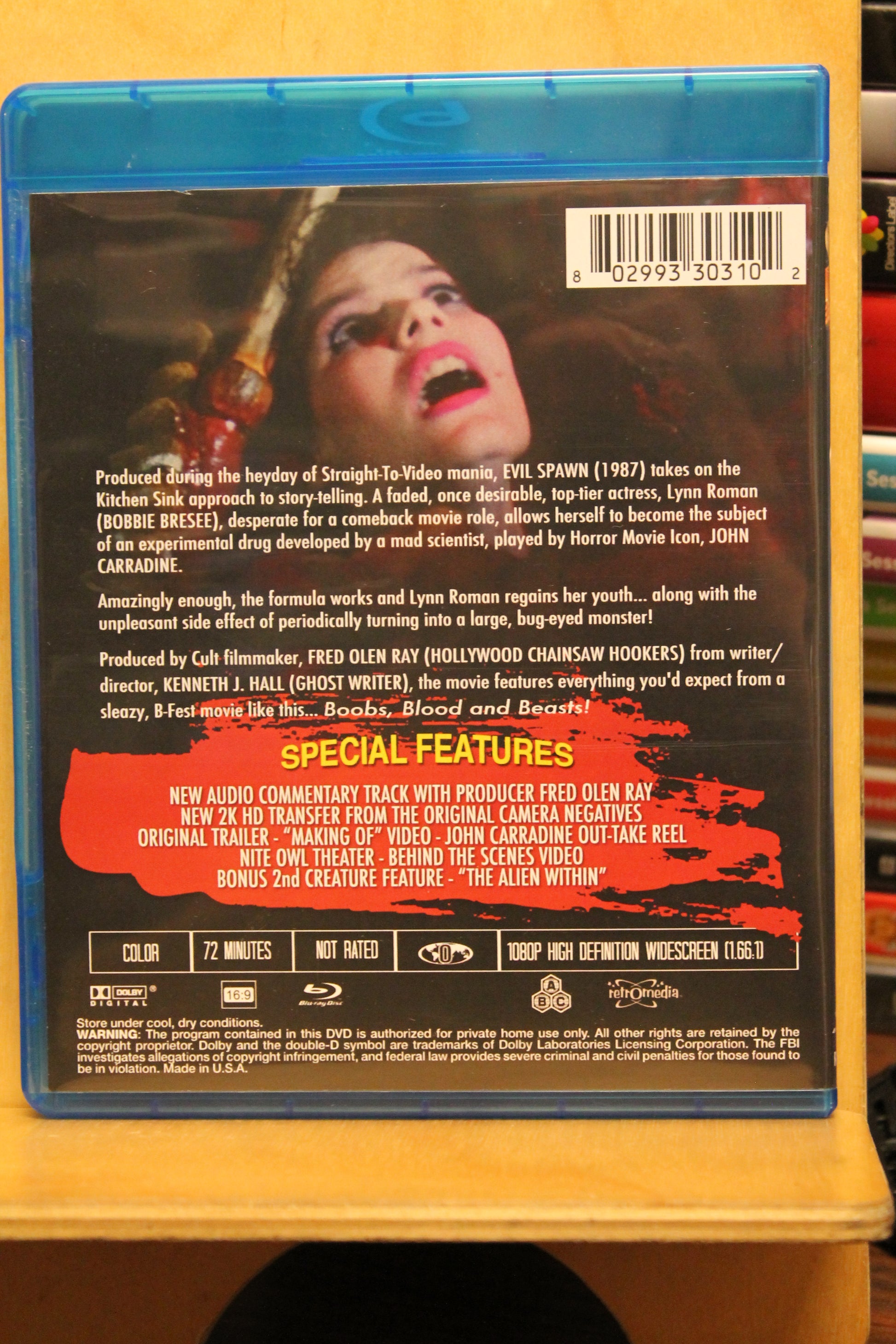 Evil Spawn Blu-ray