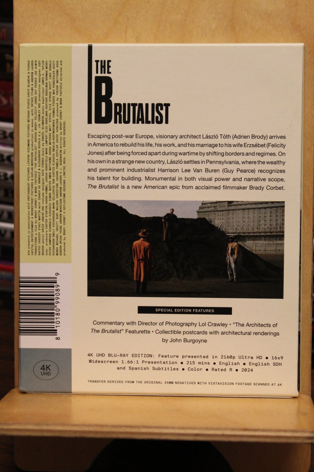 The Brutalist 4K UHD