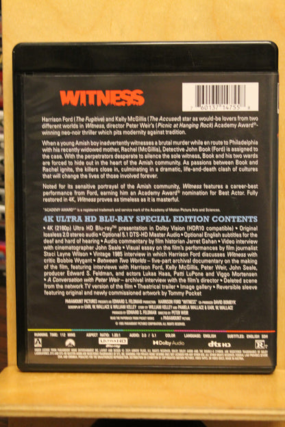 Witness 4K UHD