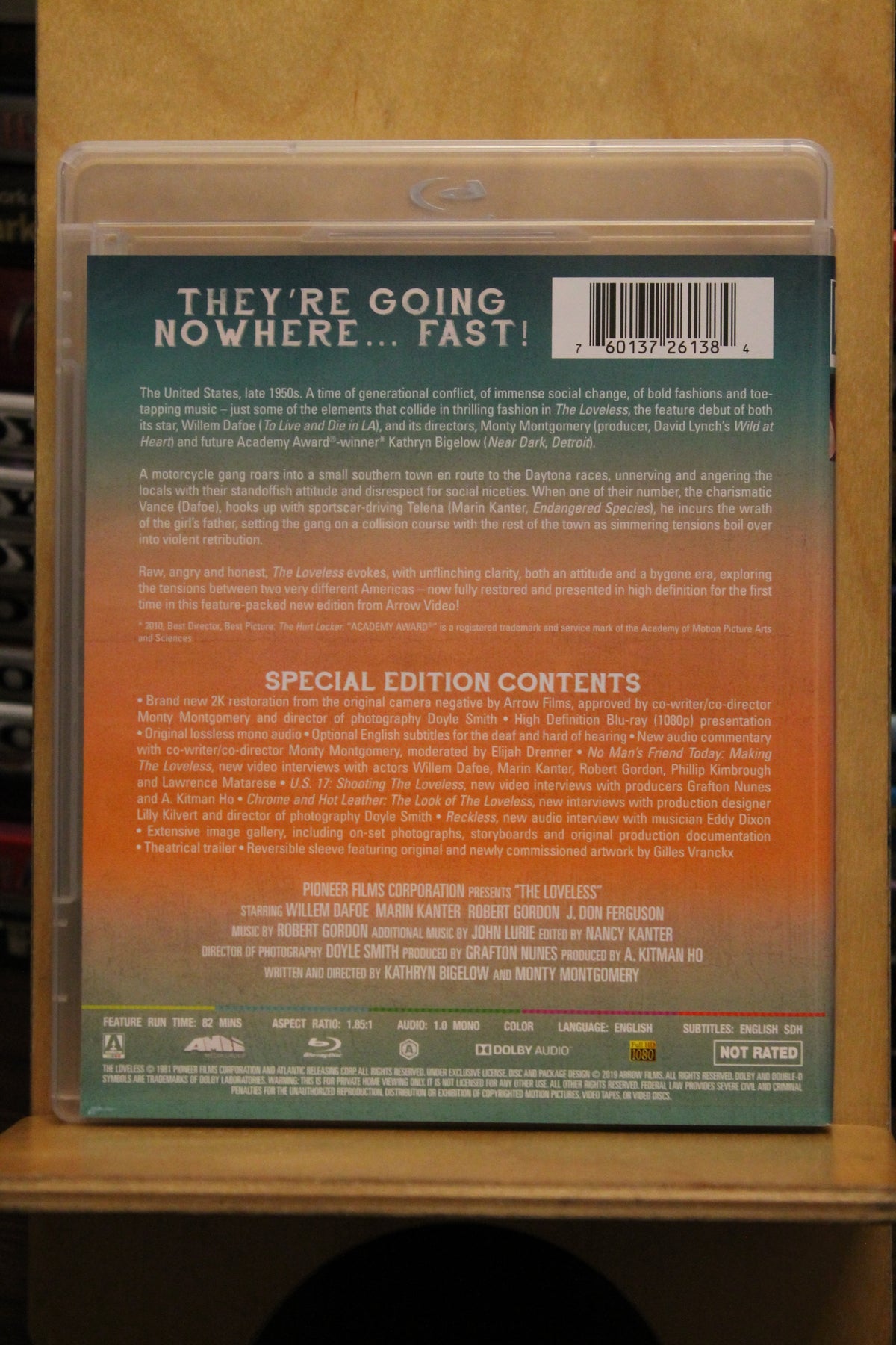 The Loveless Blu-ray