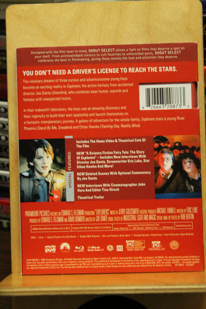 Explorers Blu-ray