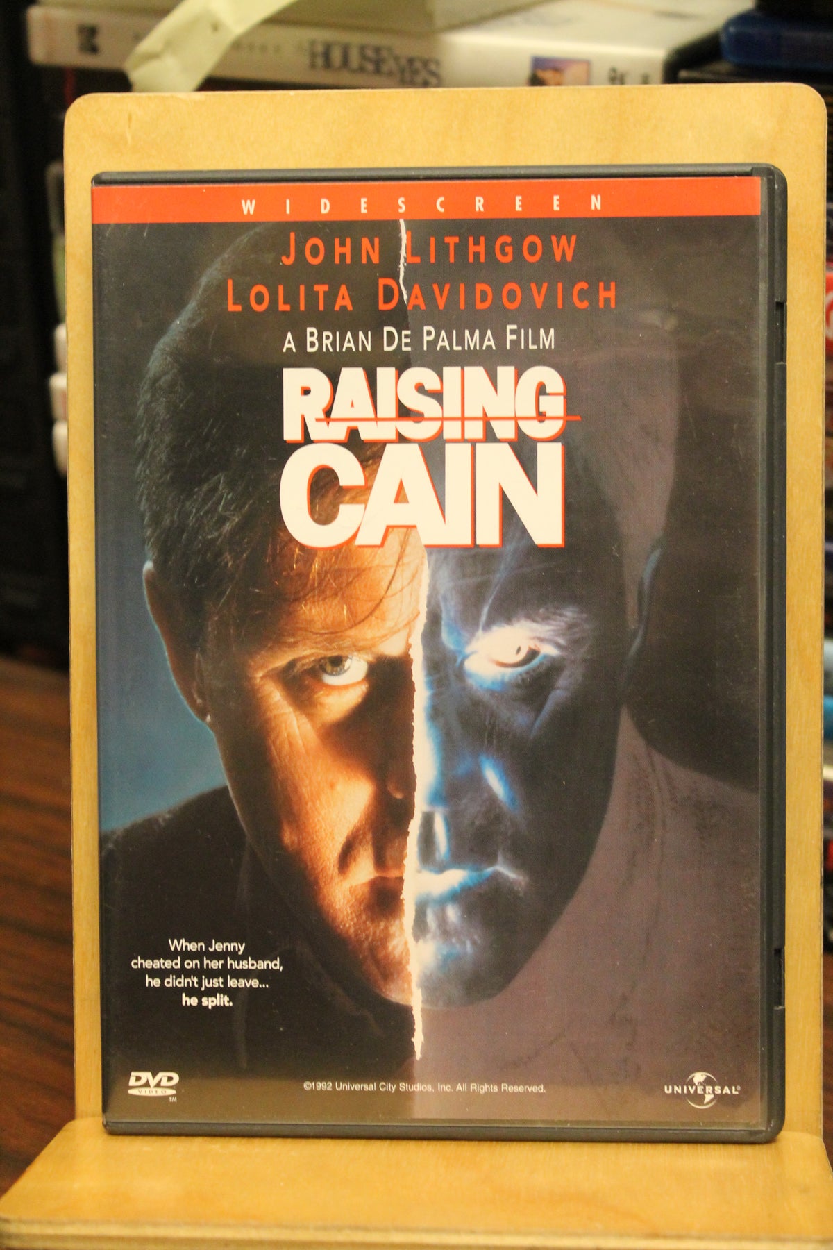 Raising Cain DVD
