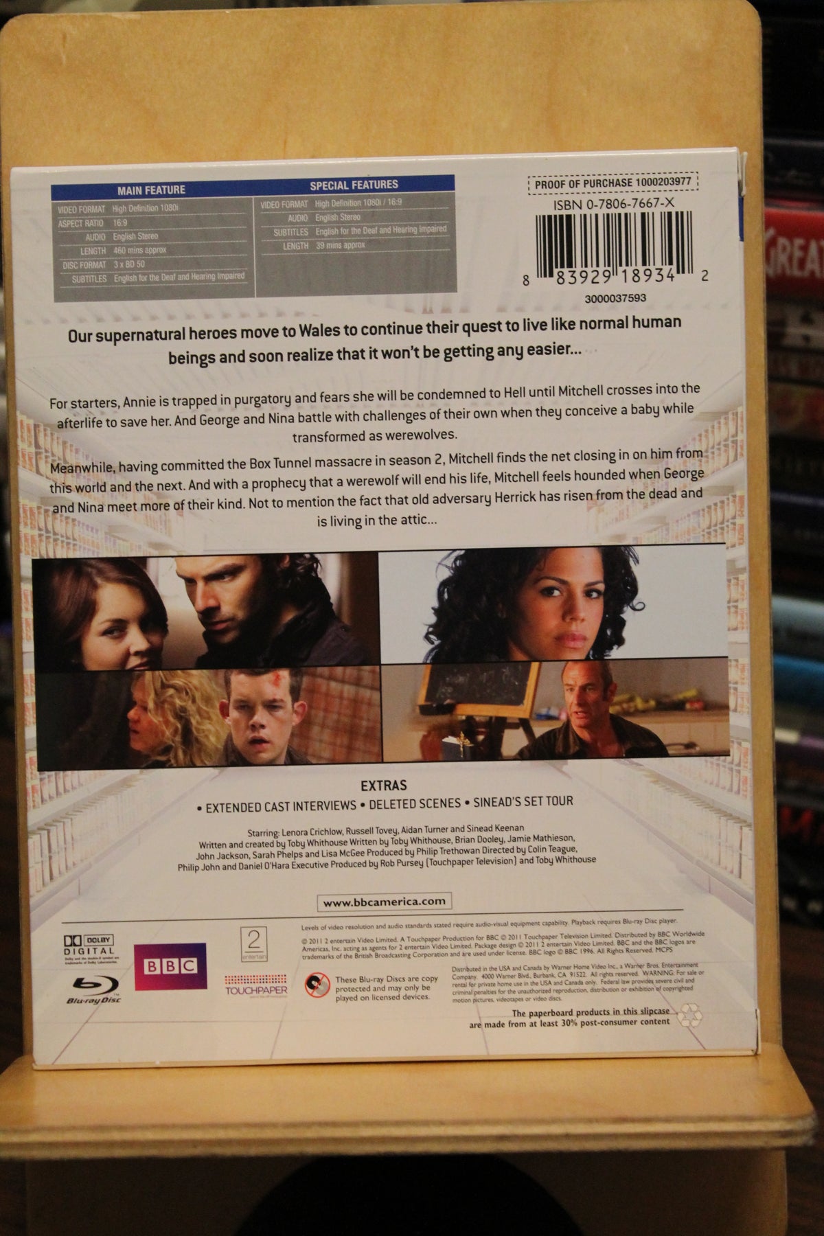 Being Human: Season Three Blu-ray