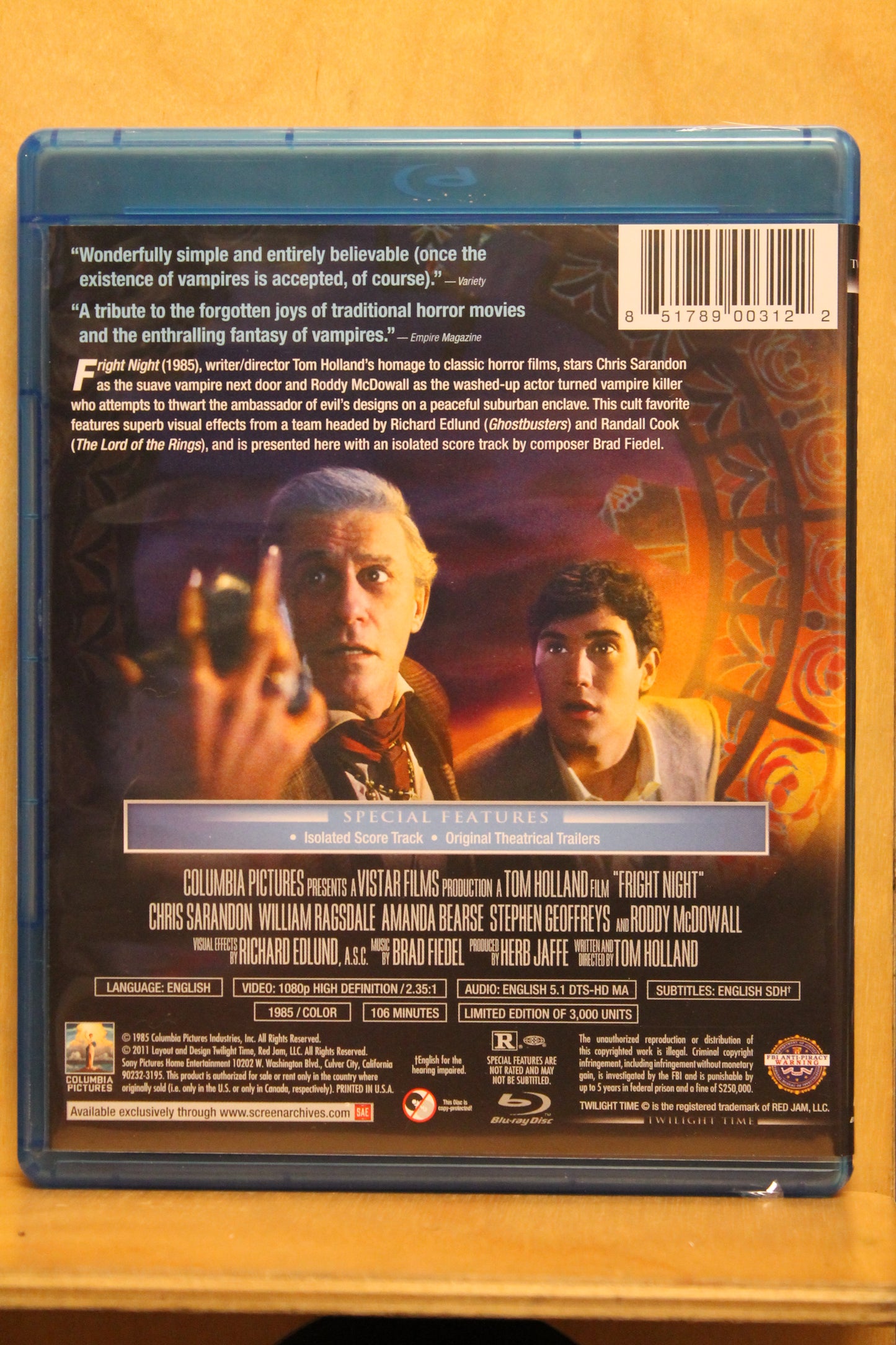 Fright Night Blu-ray