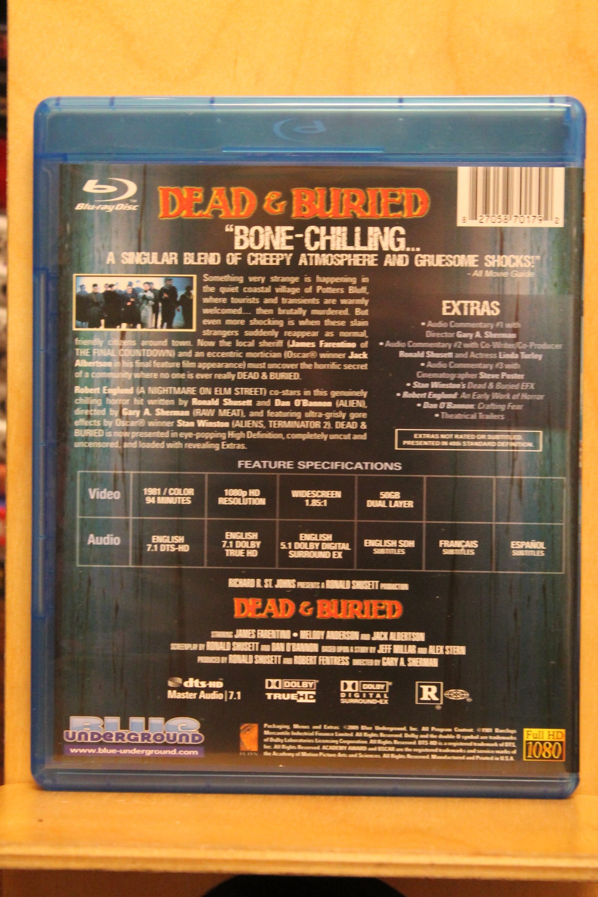 Dead & Buried Blu-ray