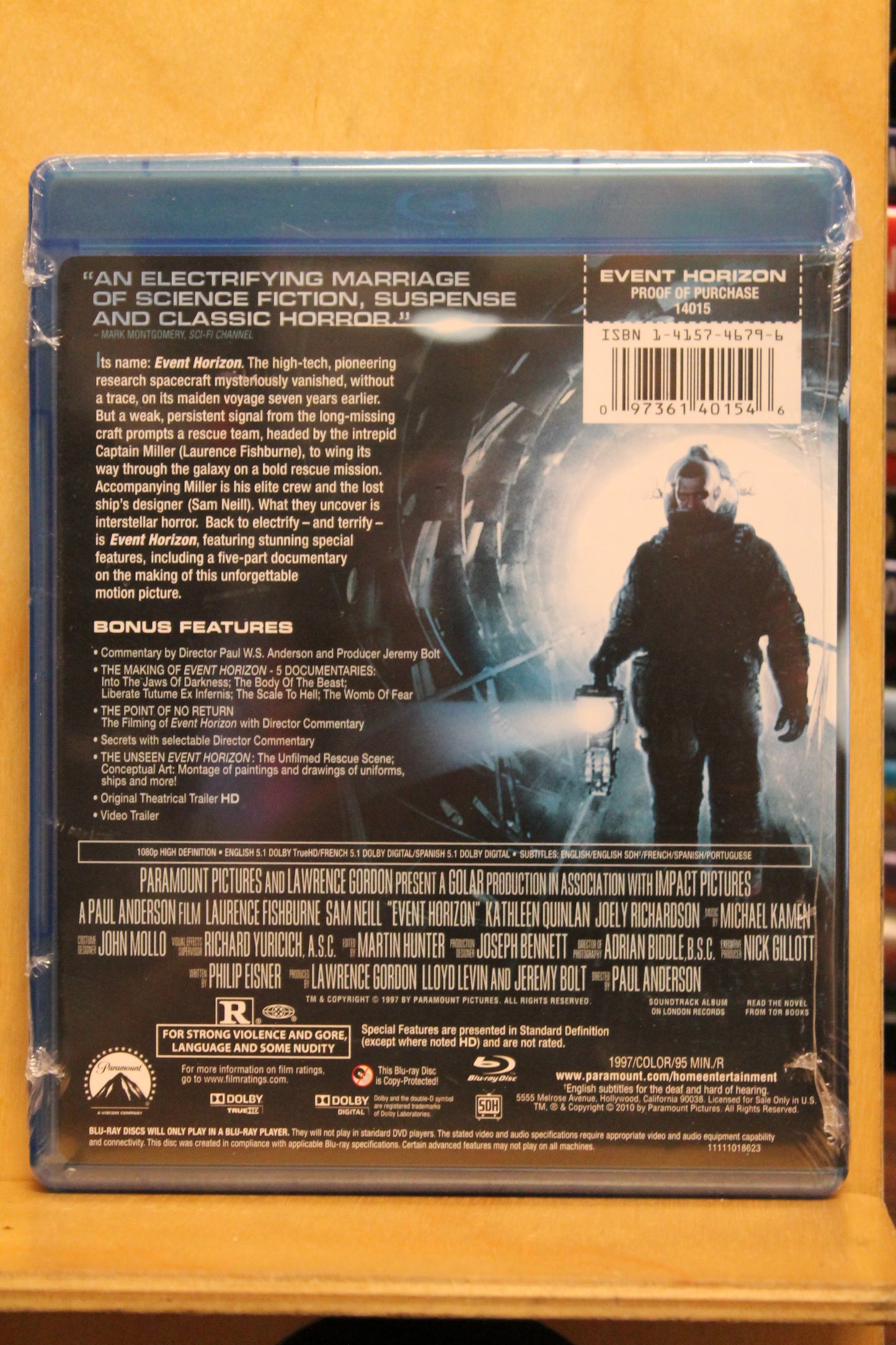Event Horizon Blu-ray