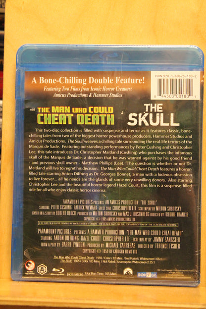 The Skull / The Man Who Could Cheat Death Blu-ray