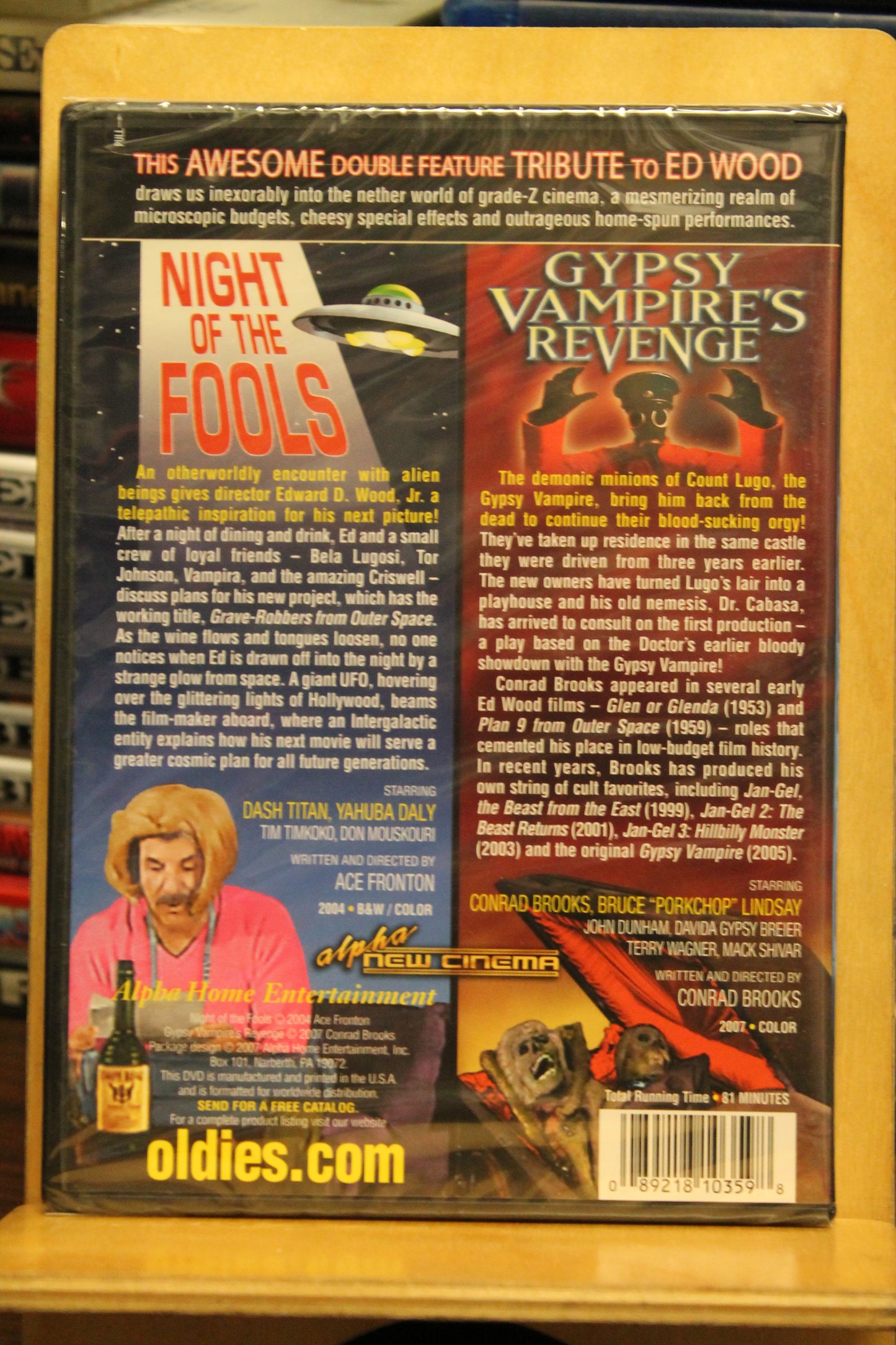 Night of the Fools / Gypsy Vampire's Revenge DVD