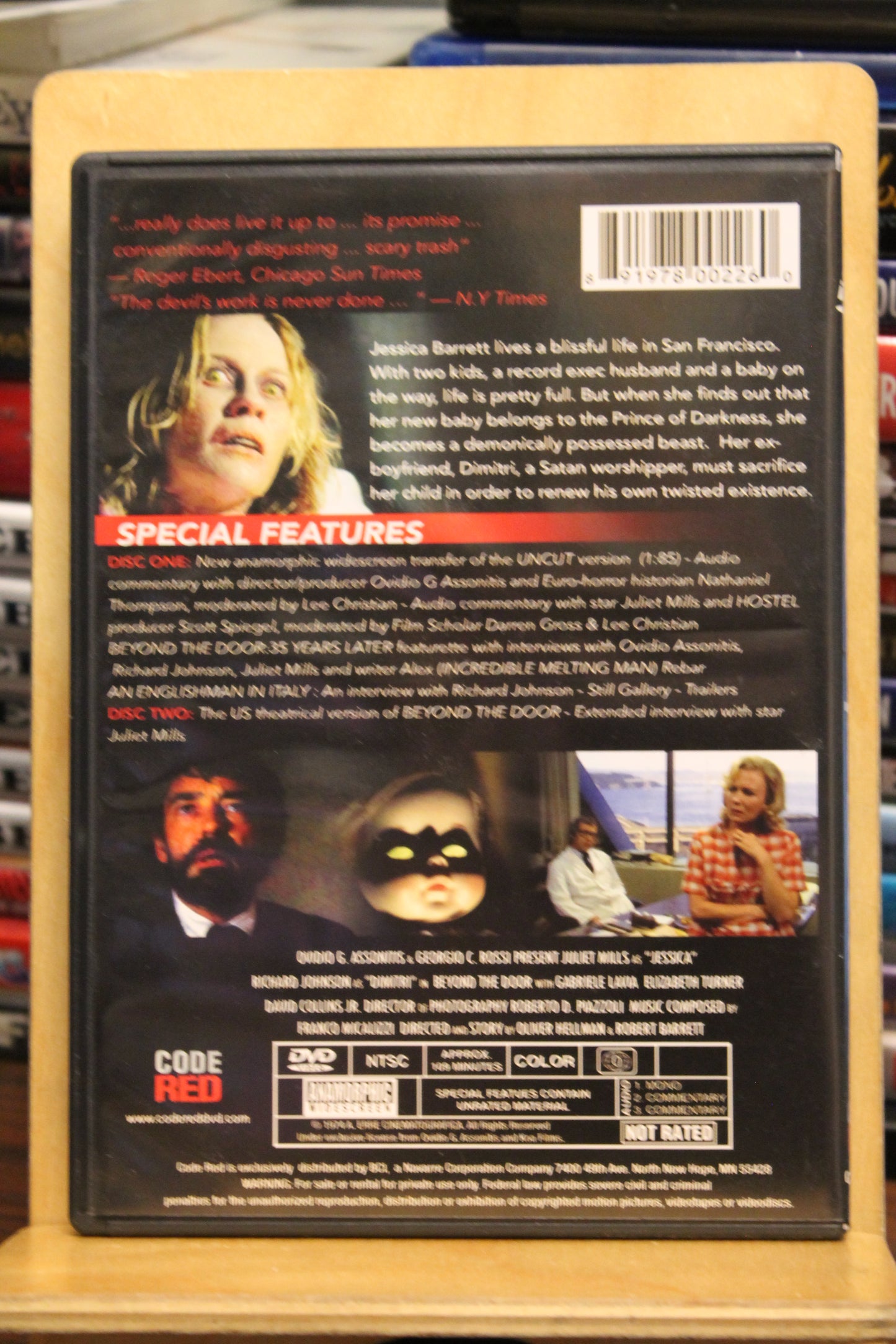 Beyond the Door DVD
