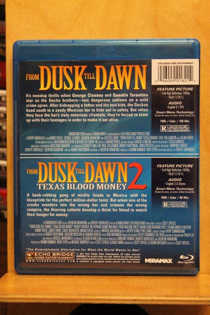 From Dusk Till Dawn / From Dusk Till Dawn 2: Texas Blood Money Blu-ray