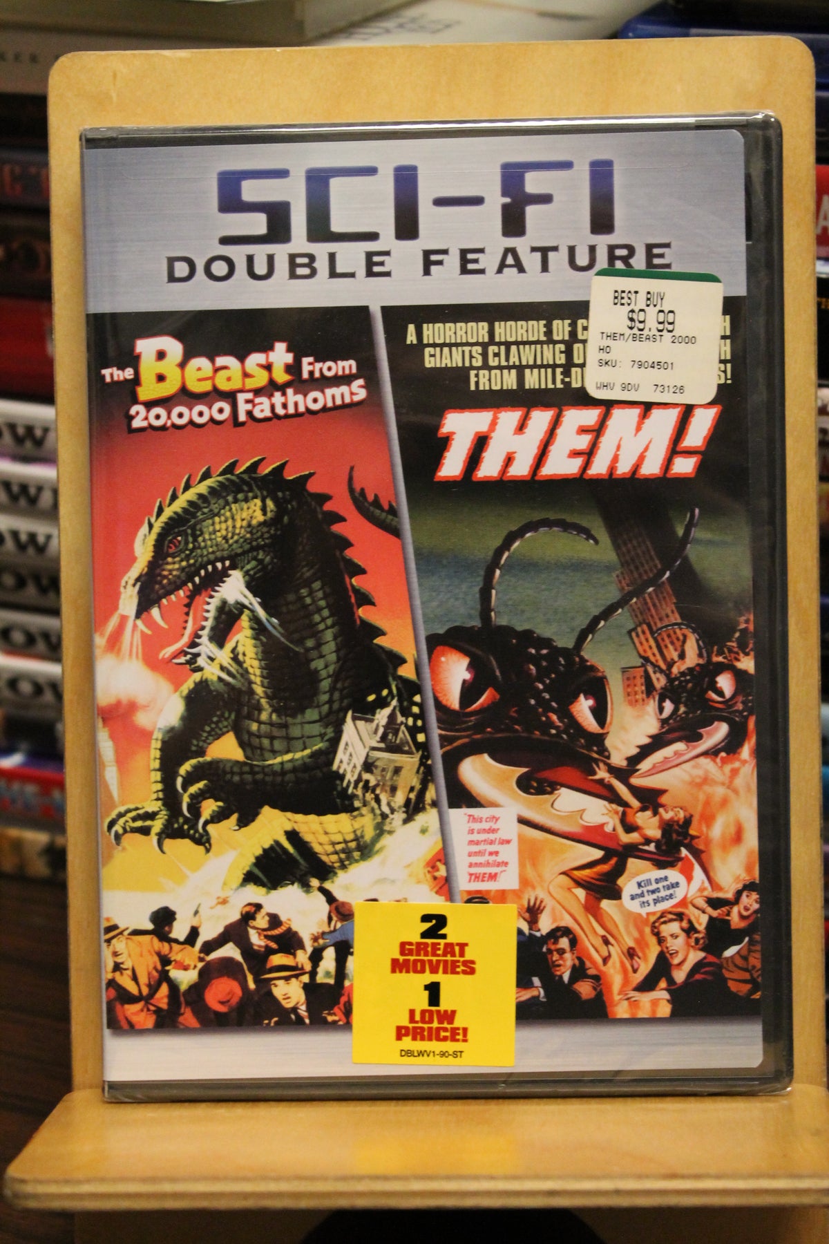 The Beast from 20,000 Fathoms / Them! DVD
