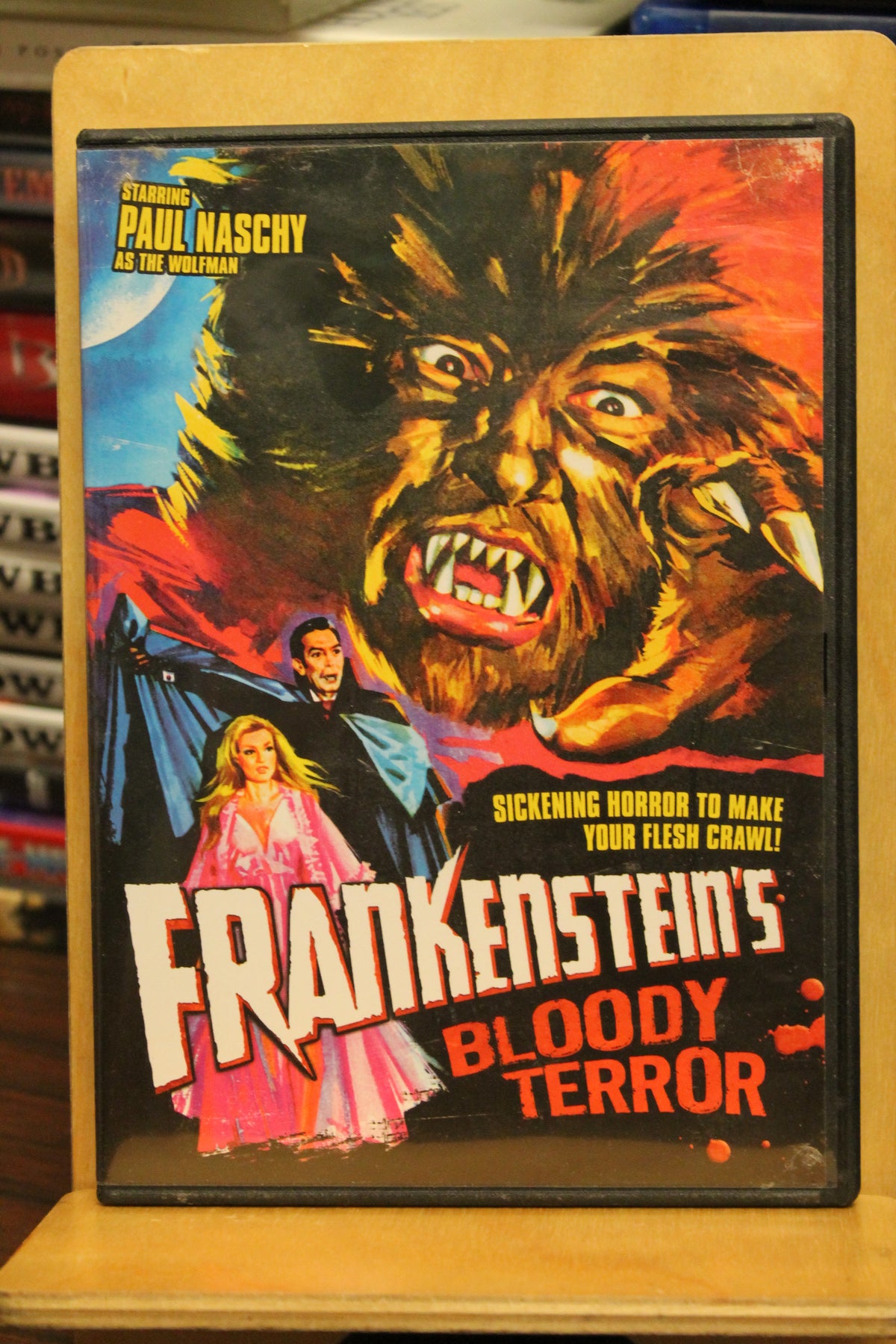 Frankenstein's Bloody Terror DVD