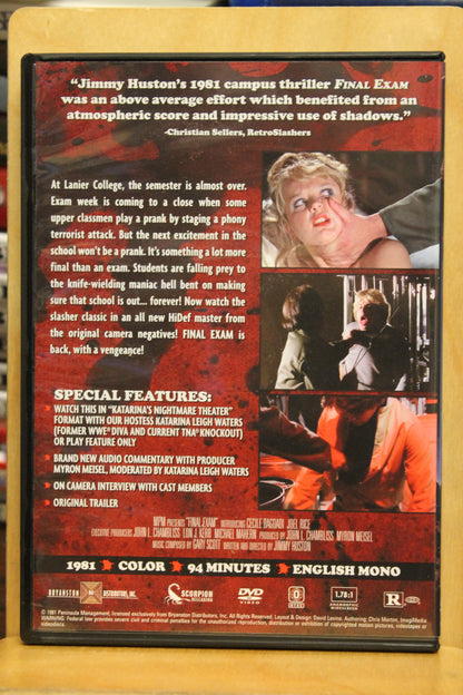 Final Exam DVD