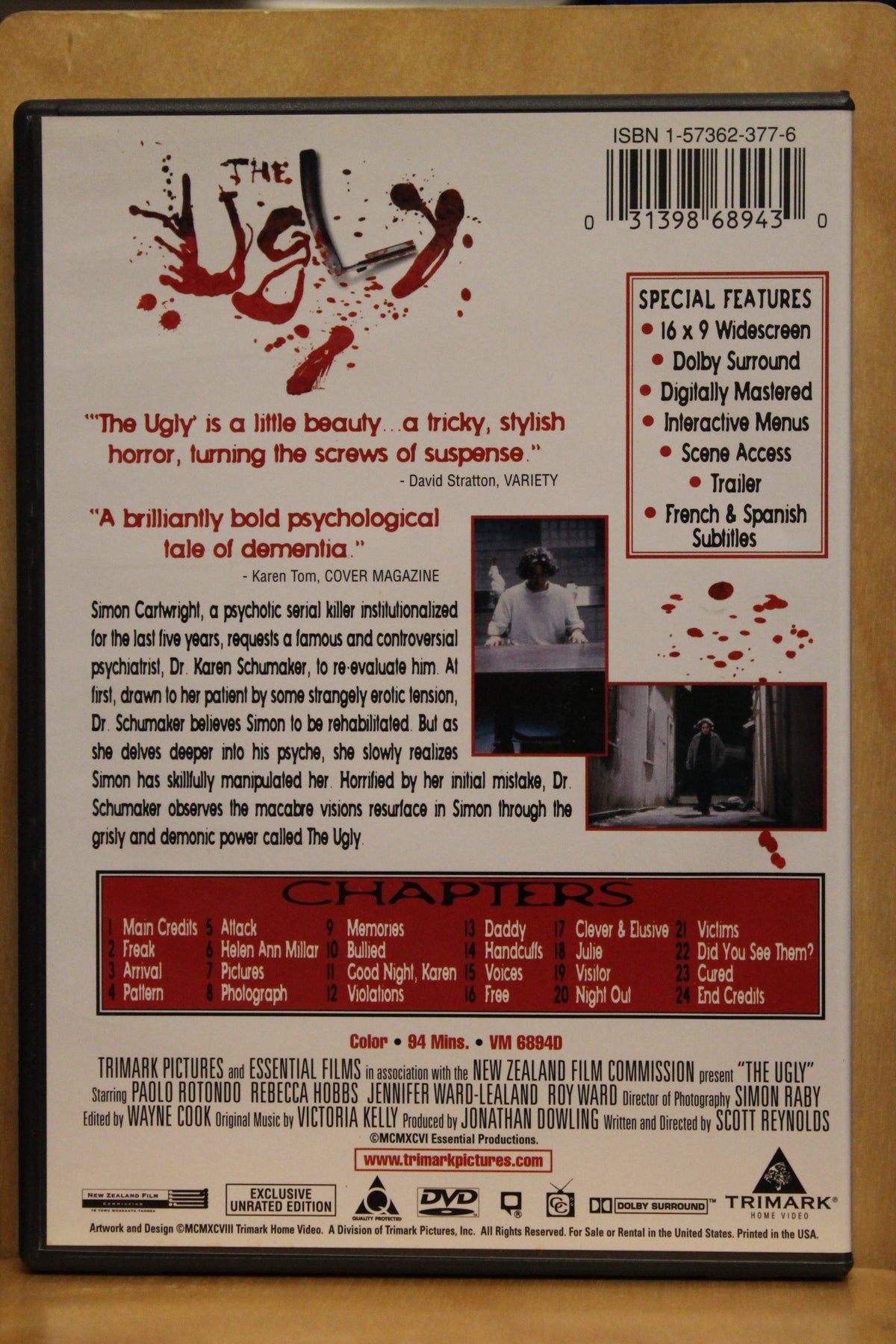 The Ugly DVD