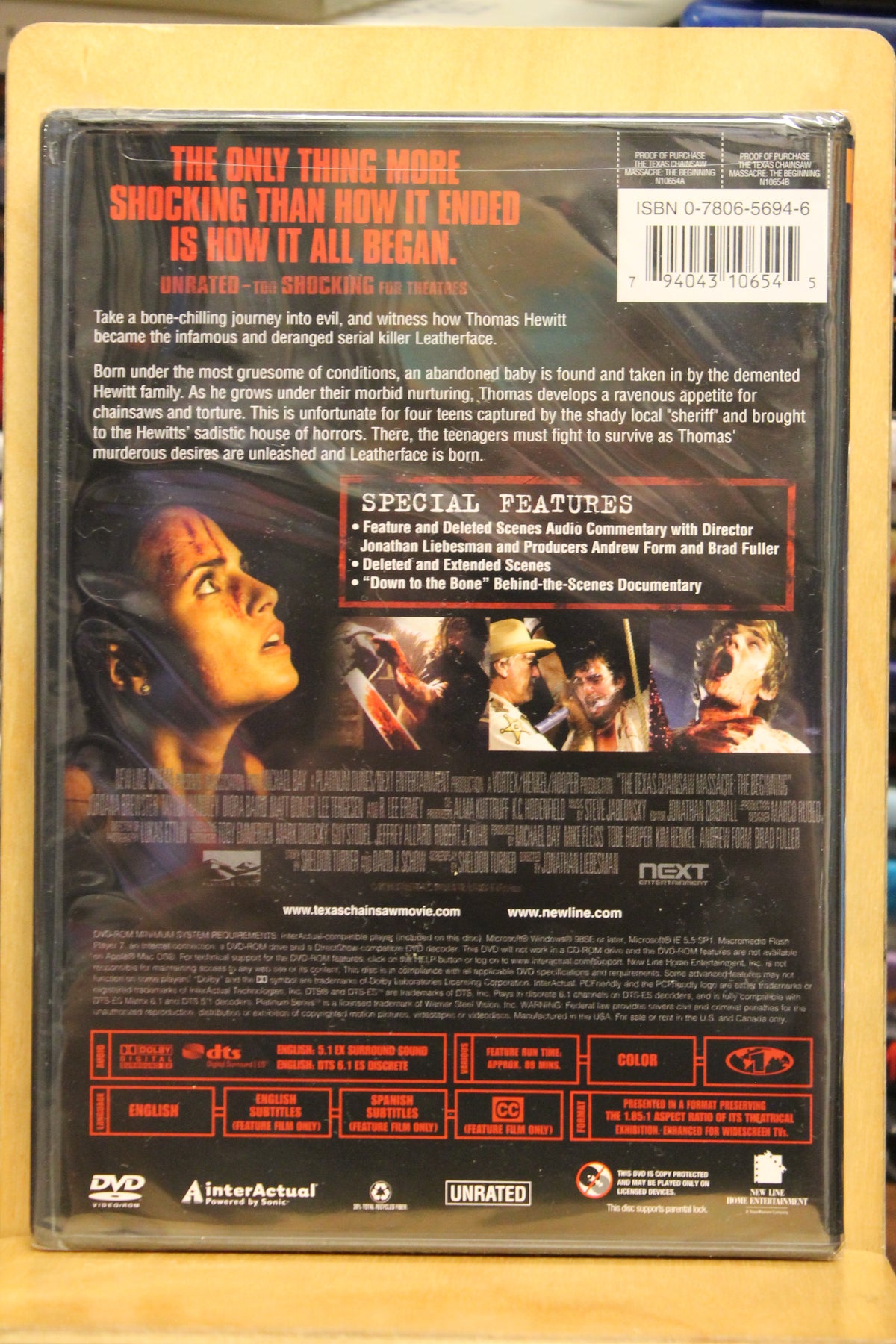 The Texas Chainsaw Massacre: The Beginning DVD