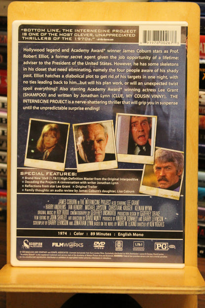 The Internecine Project DVD